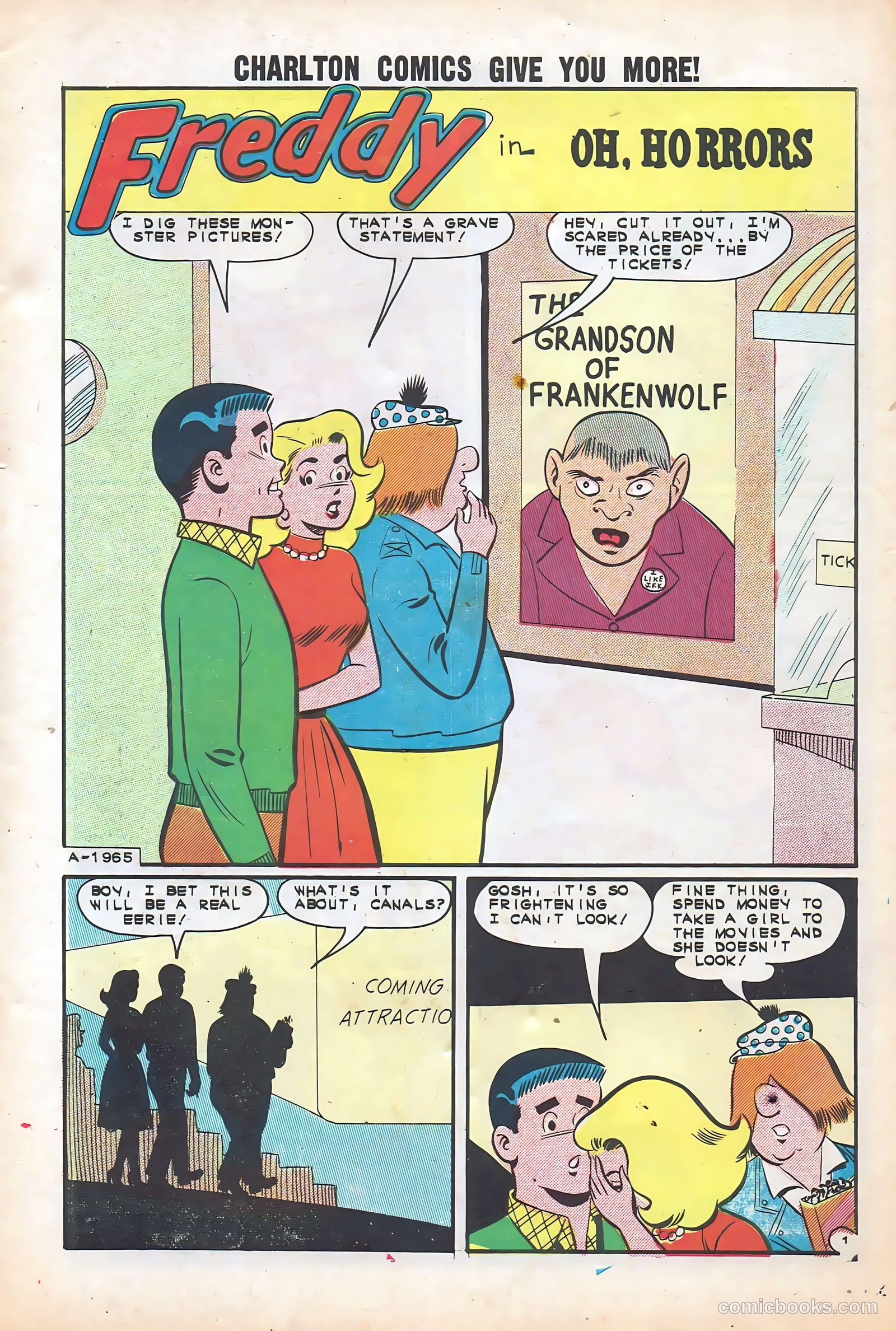 Freddy #38 (1963) — page 3 of 36