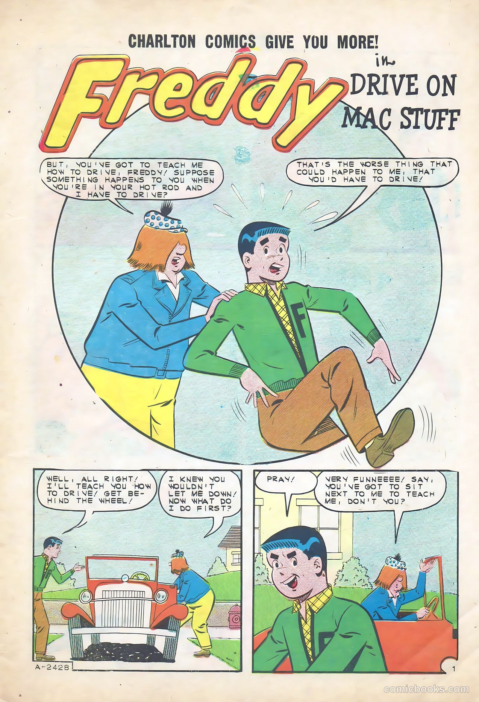 Freddy #39 (1963) — page 3 of 36