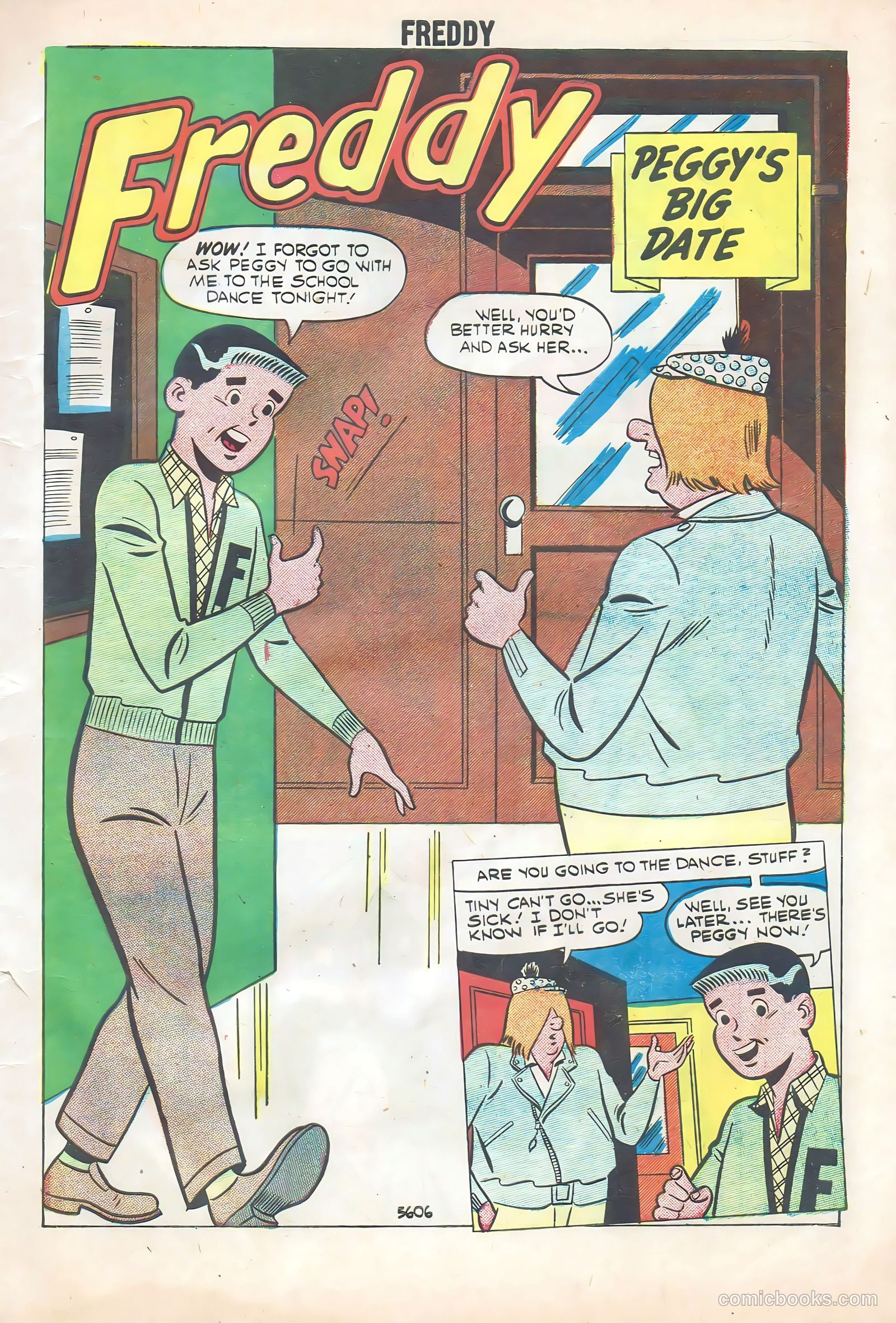 Freddy #4 (1959) — page 3 of 36
