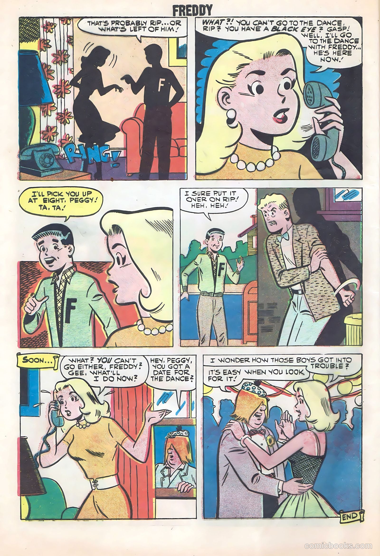 Freddy #4 (1959) — page 8 of 36