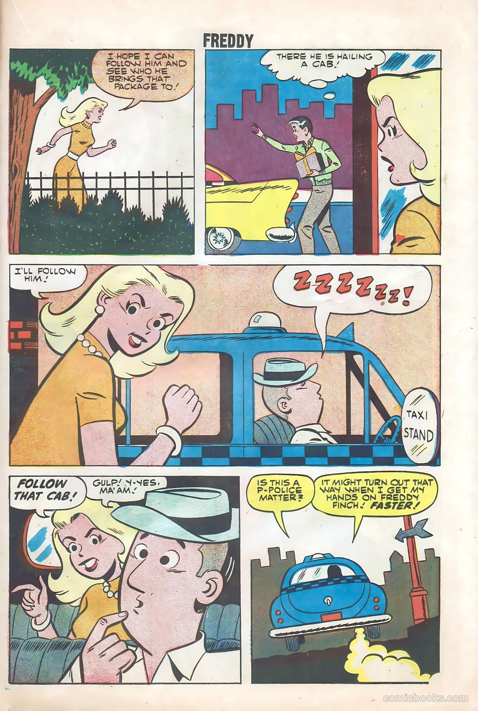 Freddy #4 (1959) — page 19 of 36