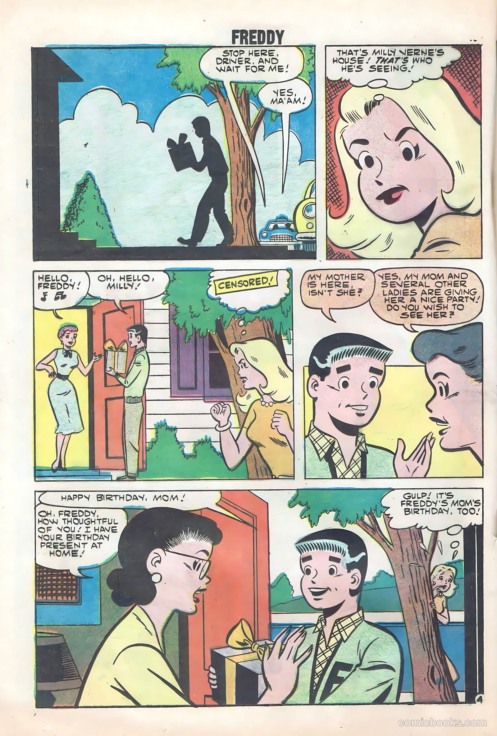 Freddy #4 (1959) — page 20 of 36