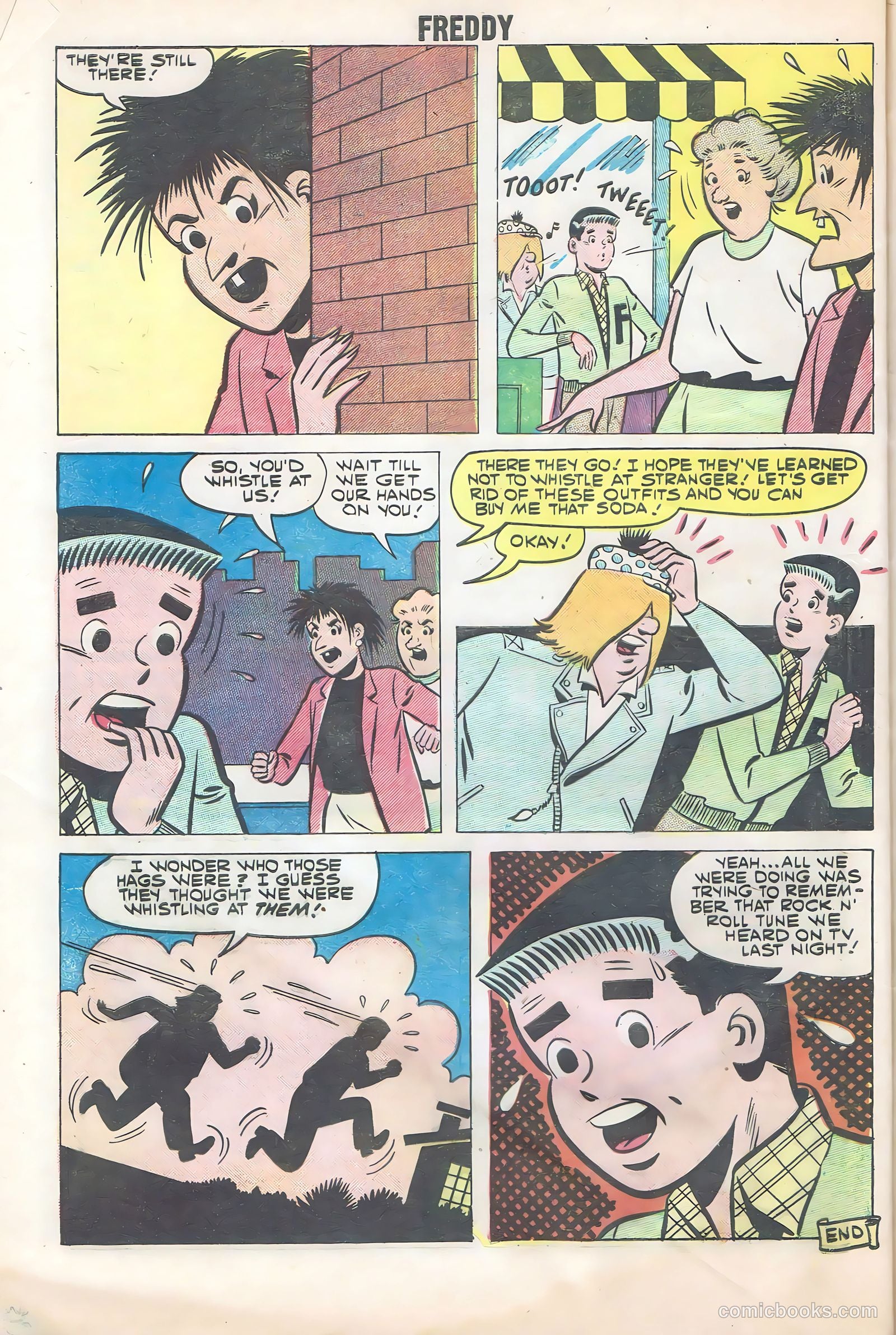 Freddy #4 (1959) — page 32 of 36