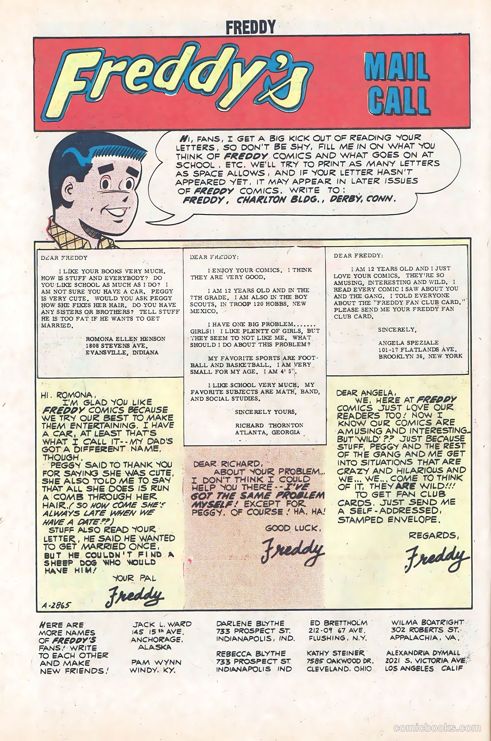 Freddy #40 (1963) — page 32 of 36