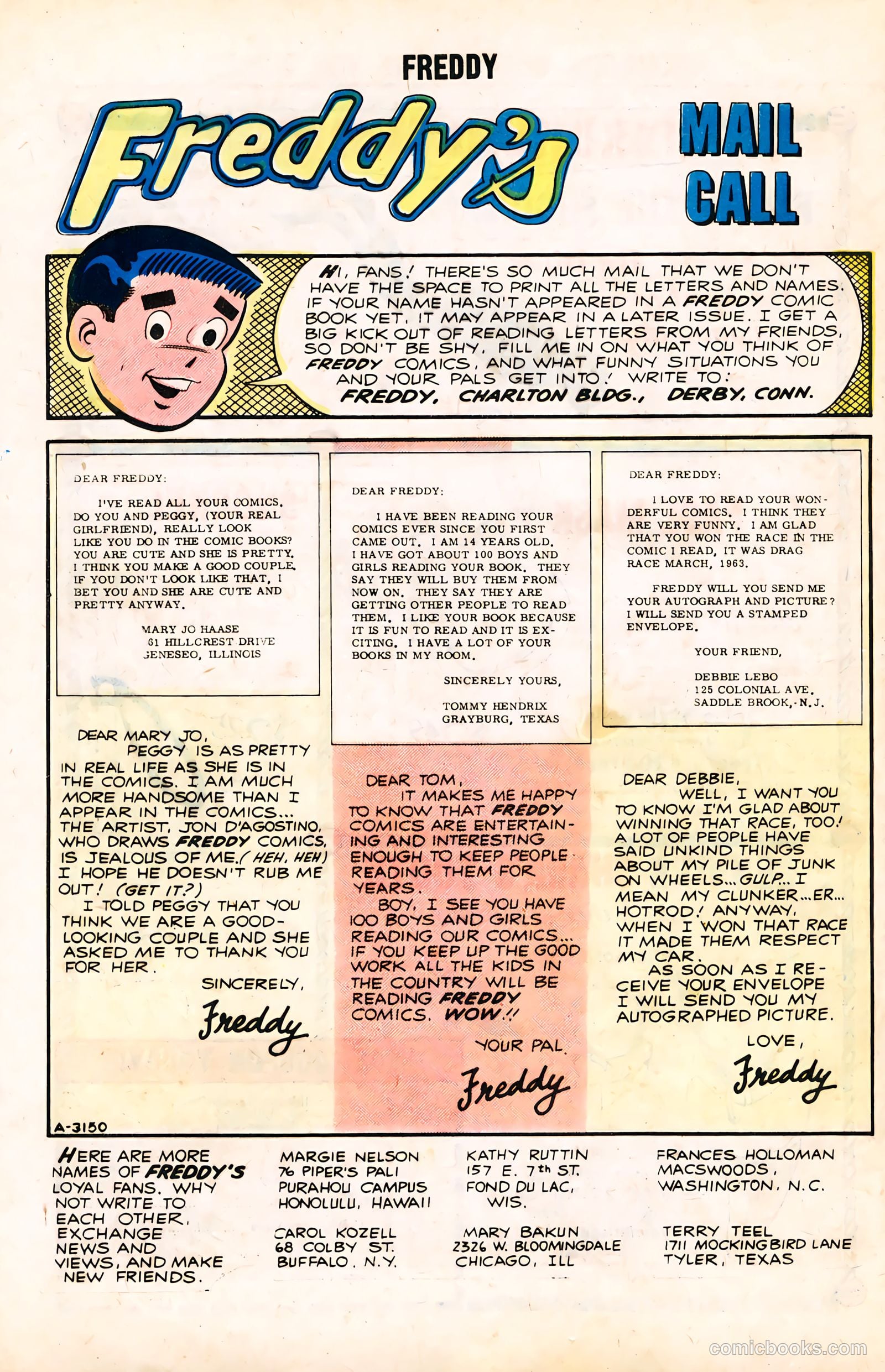 Freddy #42 (1963) — page 32 of 36