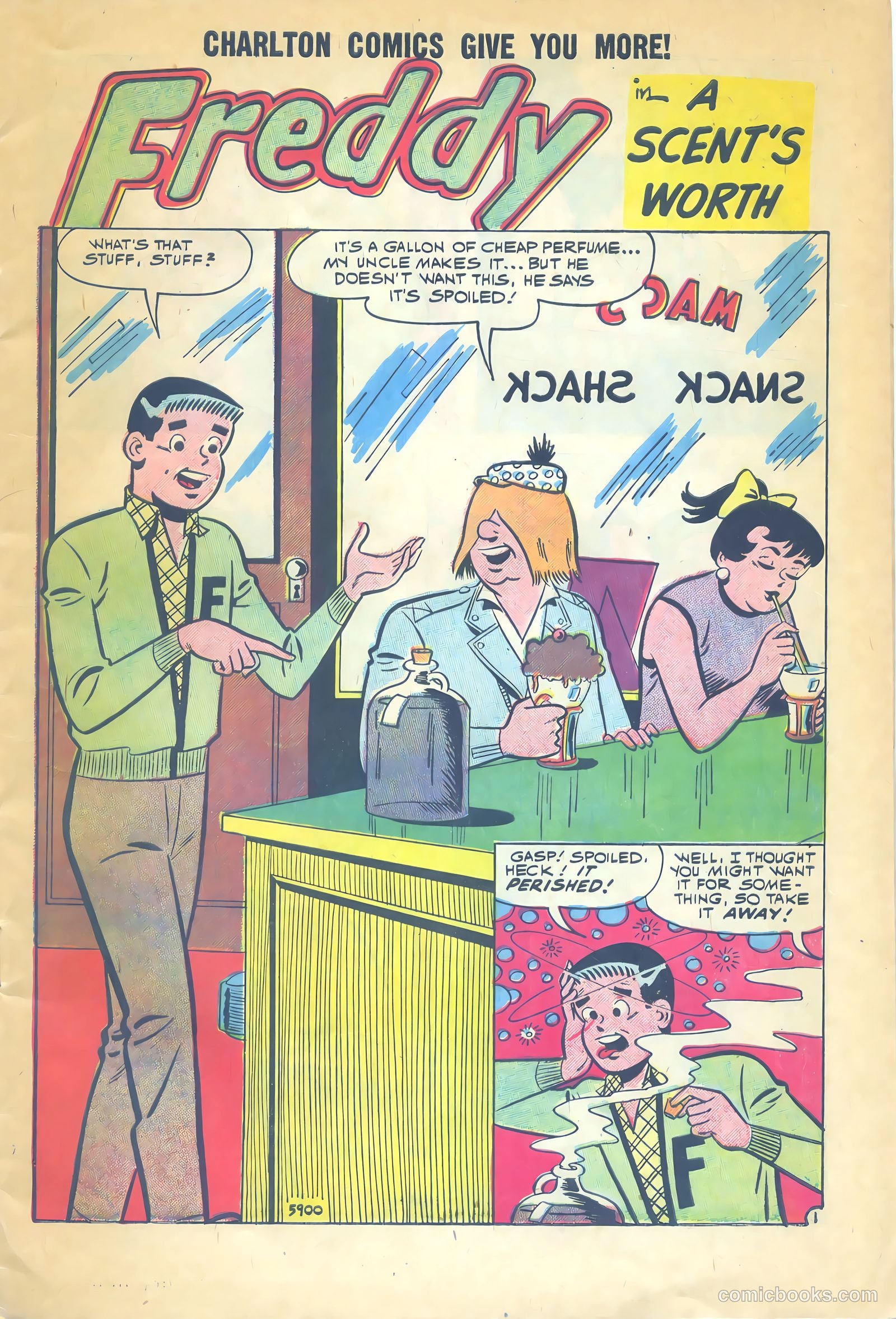 Freddy #5 (1958) — page 3 of 36