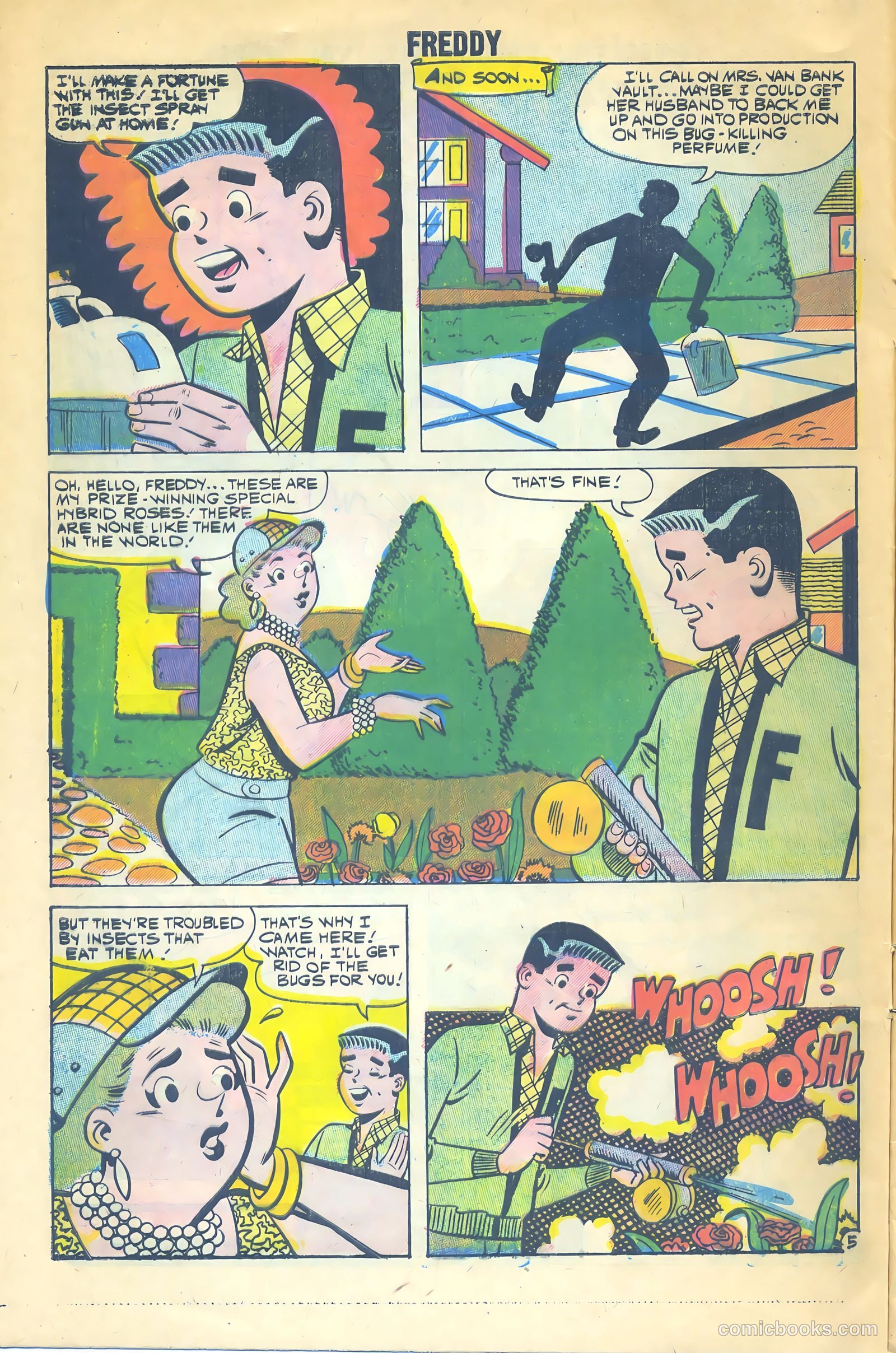 Freddy #5 (1958) — page 8 of 36