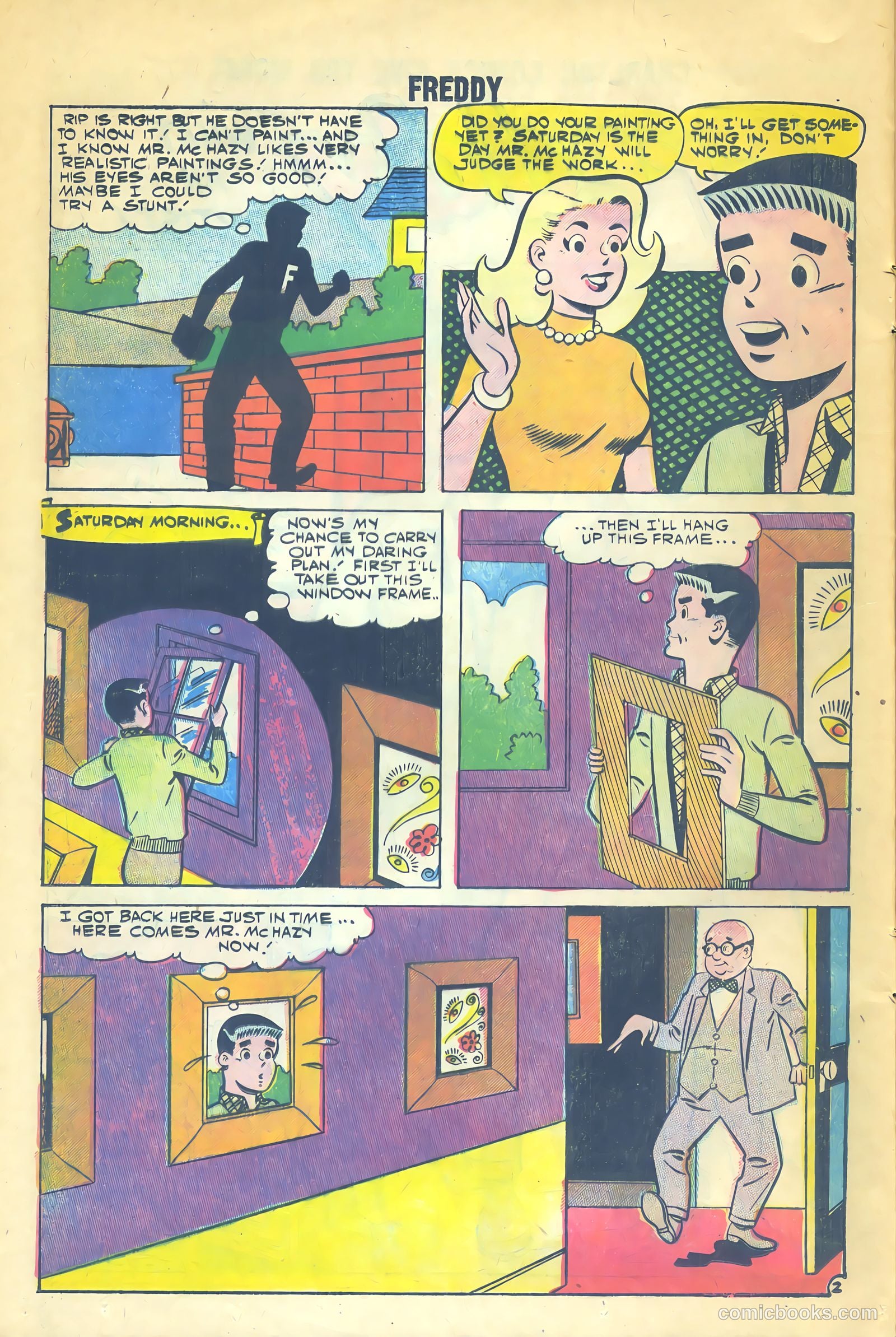 Freddy #5 (1958) — page 12 of 36