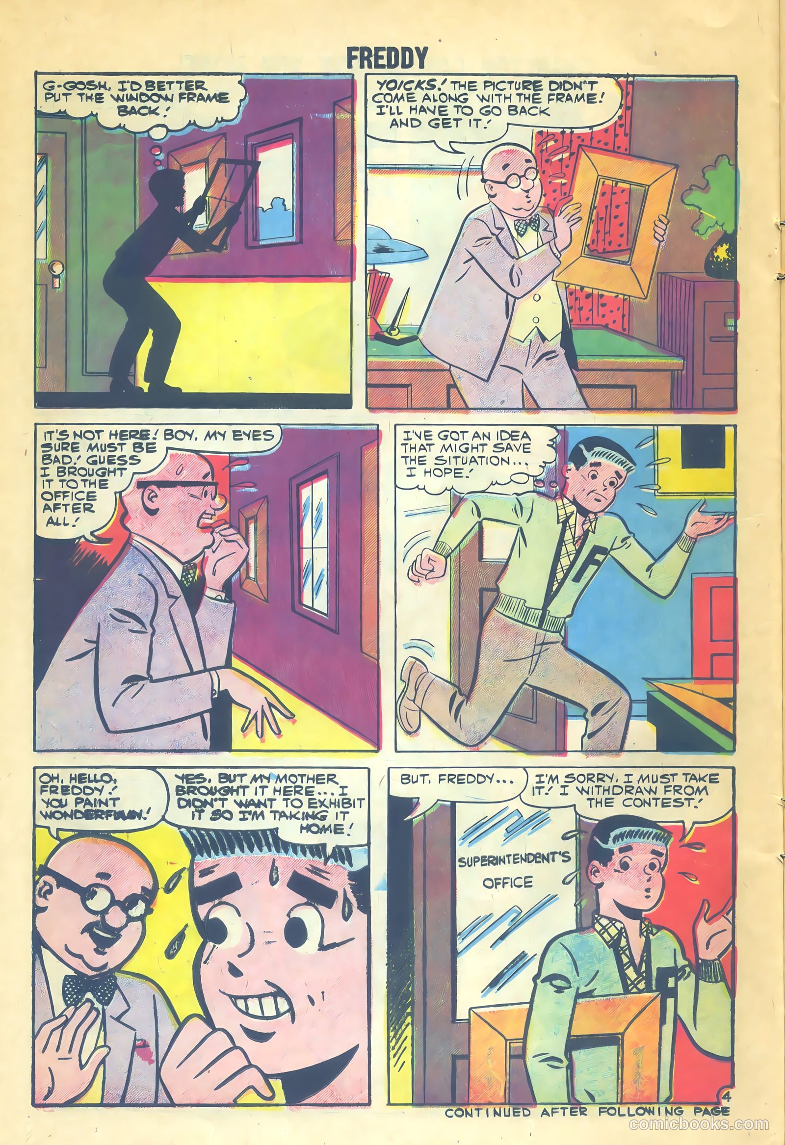 Freddy #5 (1958) — page 14 of 36