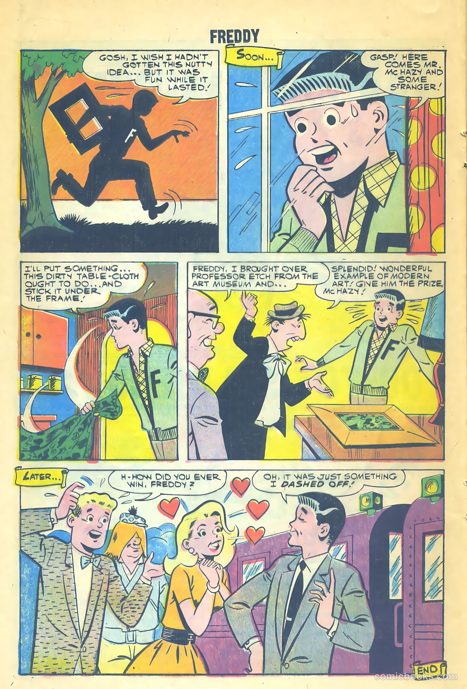 Freddy #5 (1958) — page 16 of 36