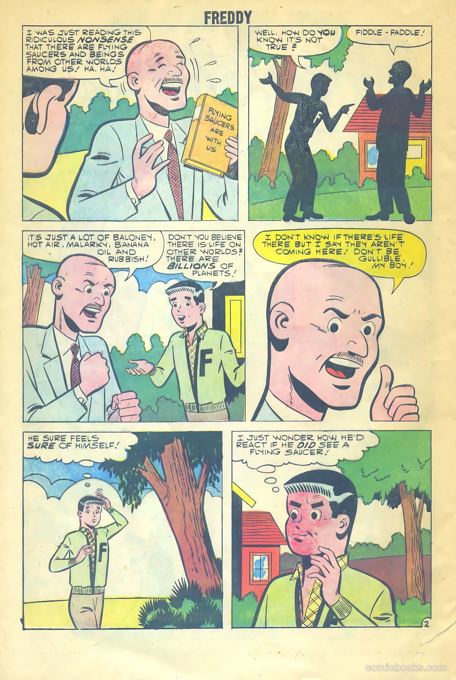 Freddy #5 (1958) — page 28 of 36