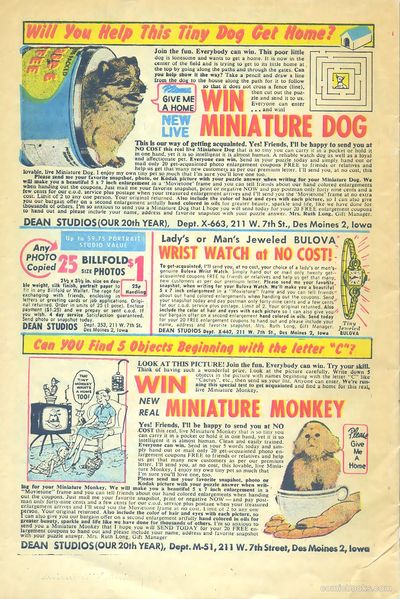Freddy #5 (1958) — page 34 of 36