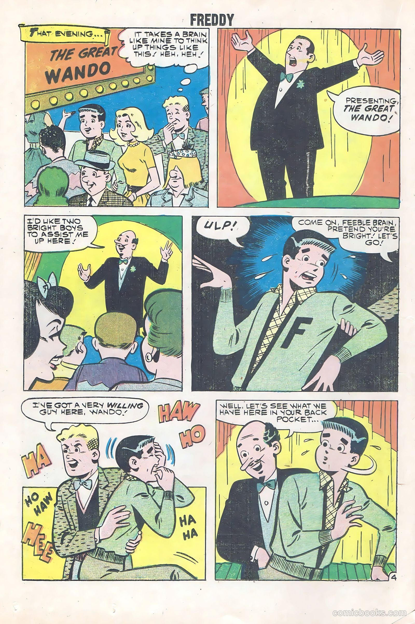 Freddy #6 (1960) — page 16 of 36