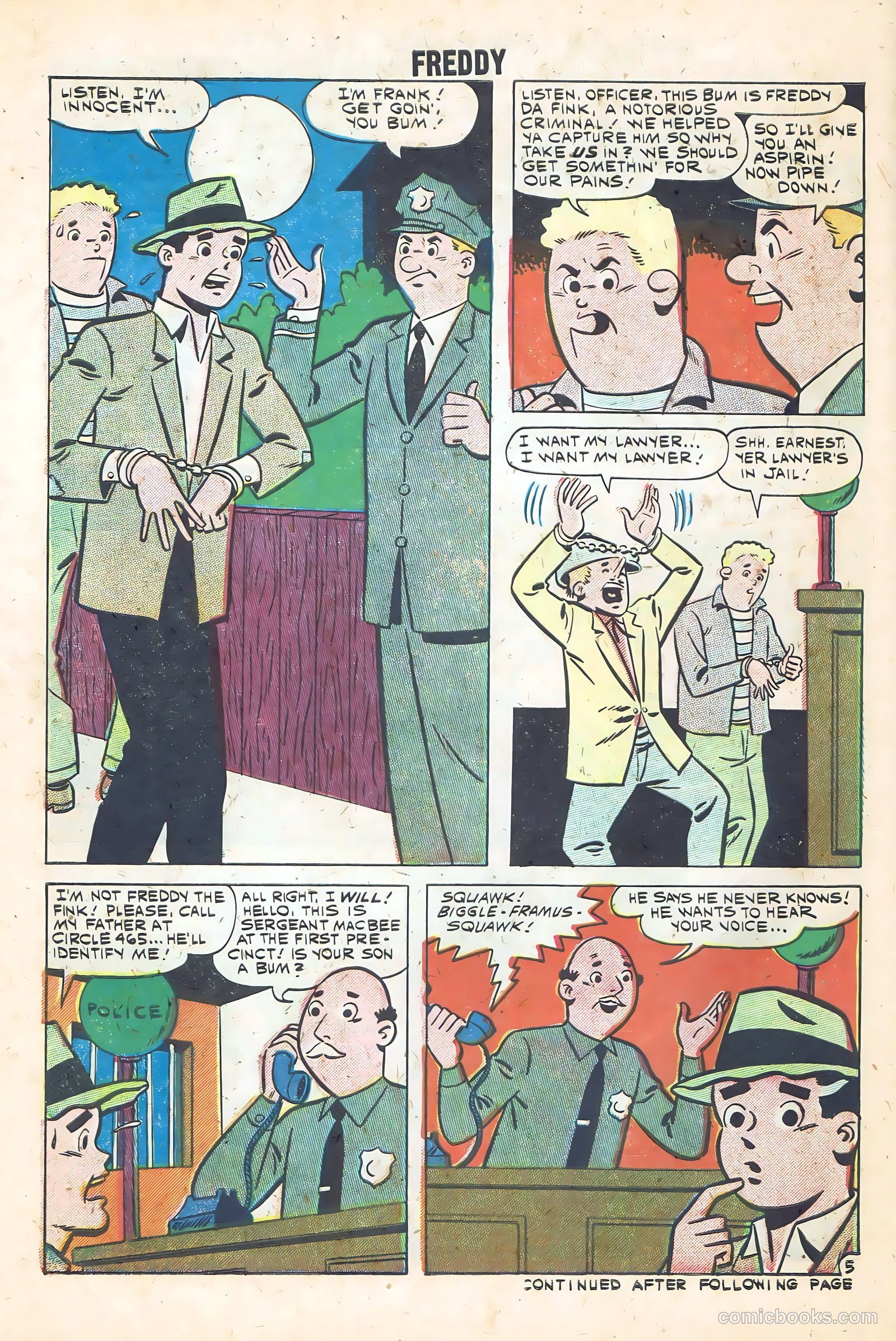 Freddy #8 (1960) — page 30 of 36