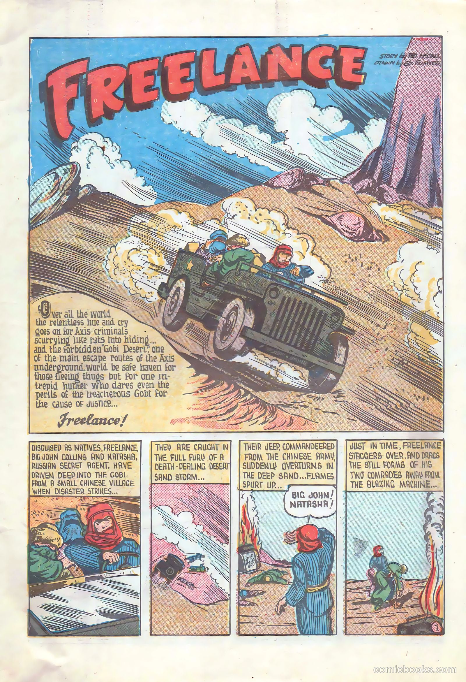 Freelance Comics #31 (1946) — page 3 of 60