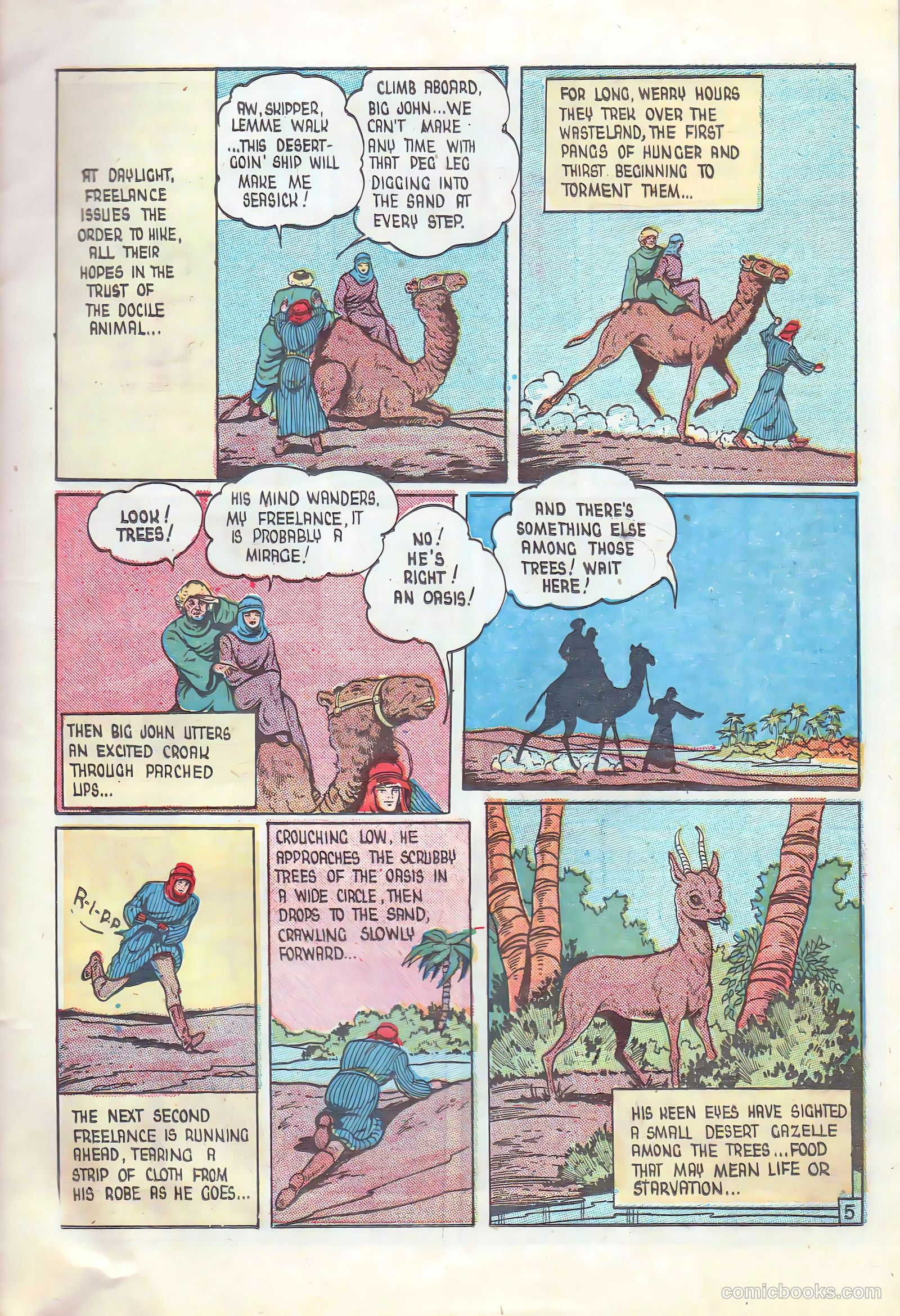 Freelance Comics #31 (1946) — page 7 of 60