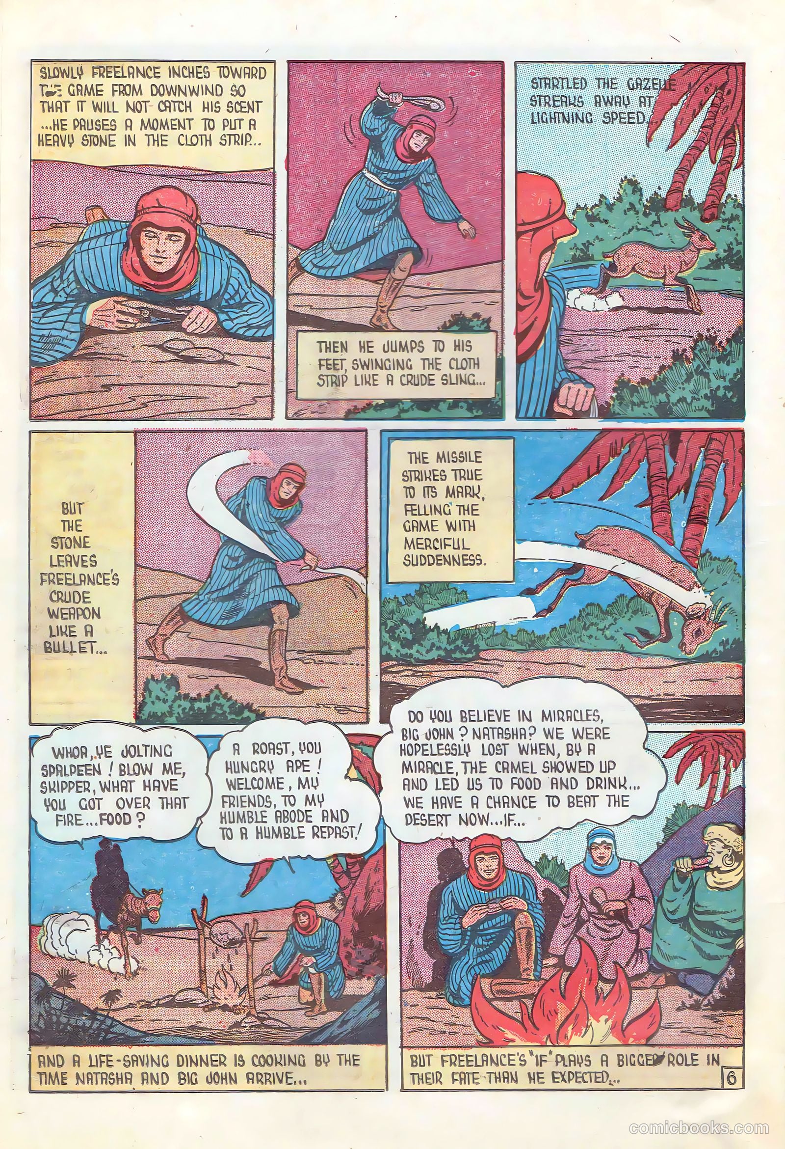 Freelance Comics #31 (1946) — page 8 of 60
