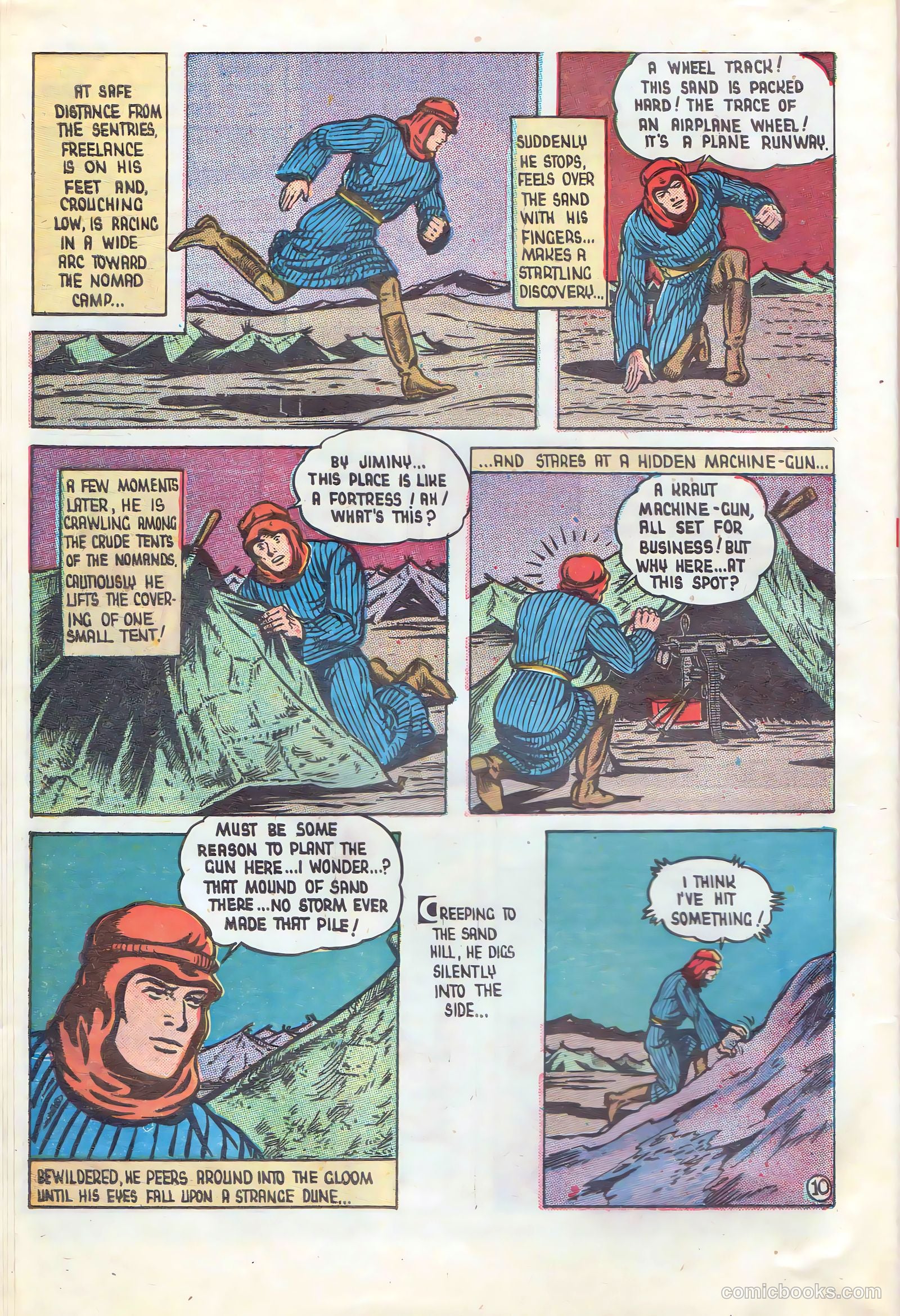 Freelance Comics #31 (1946) — page 12 of 60