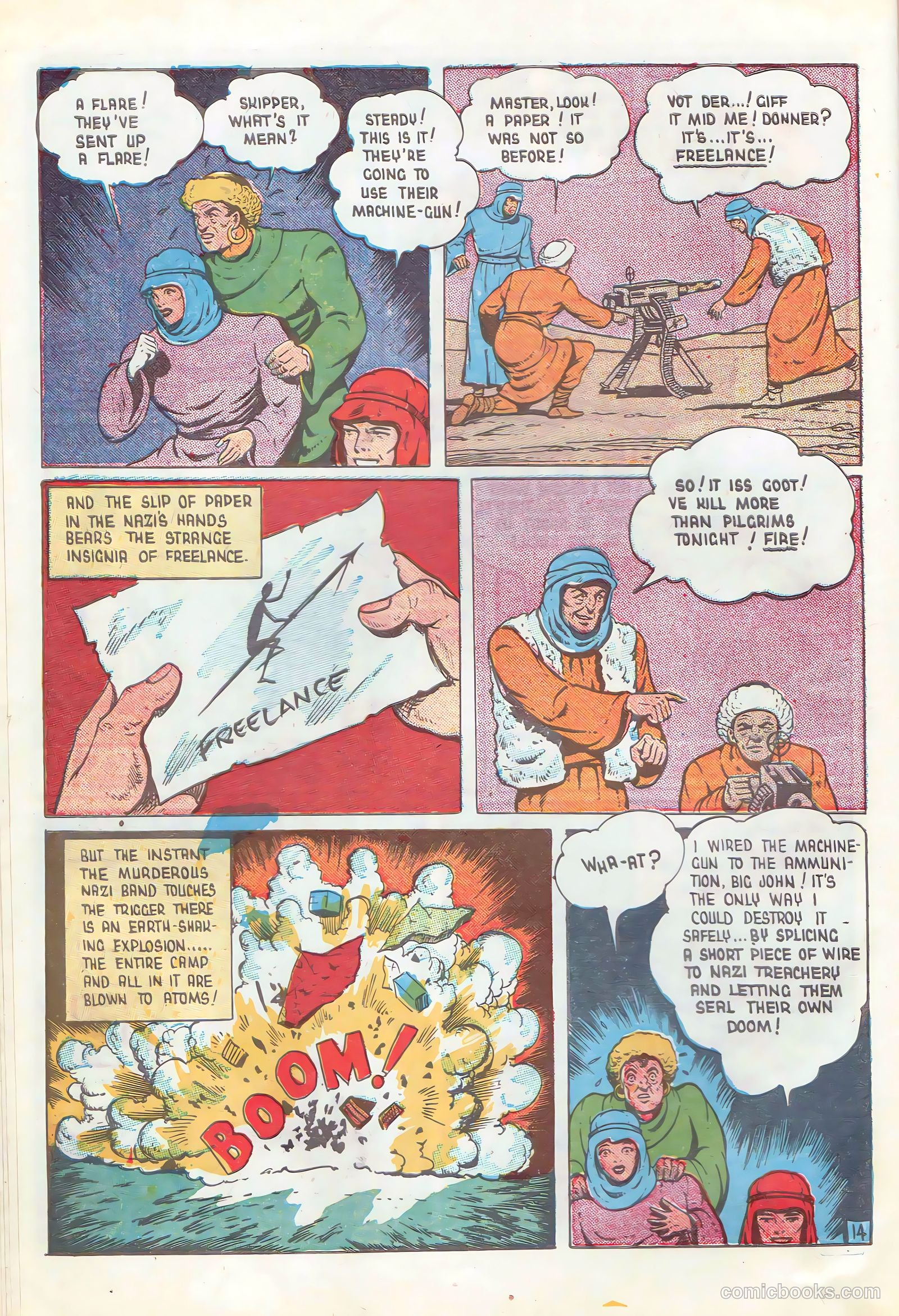 Freelance Comics #31 (1946) — page 16 of 60