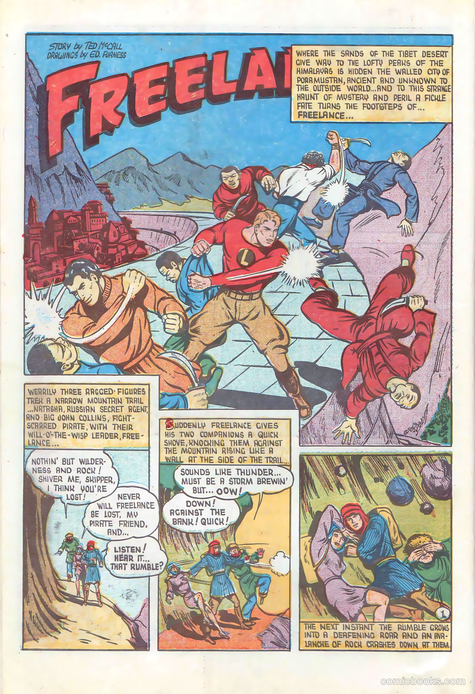 Freelance Comics #31 (1946) — page 18 of 60