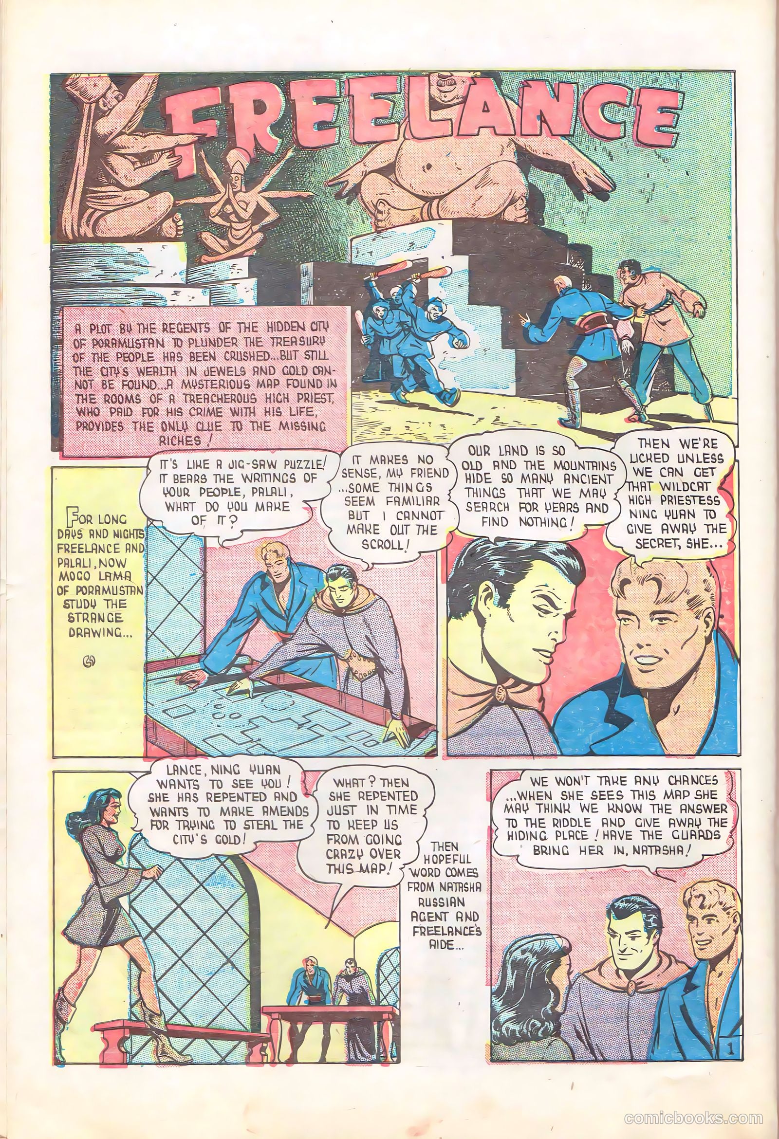 Freelance Comics #31 (1946) — page 34 of 60