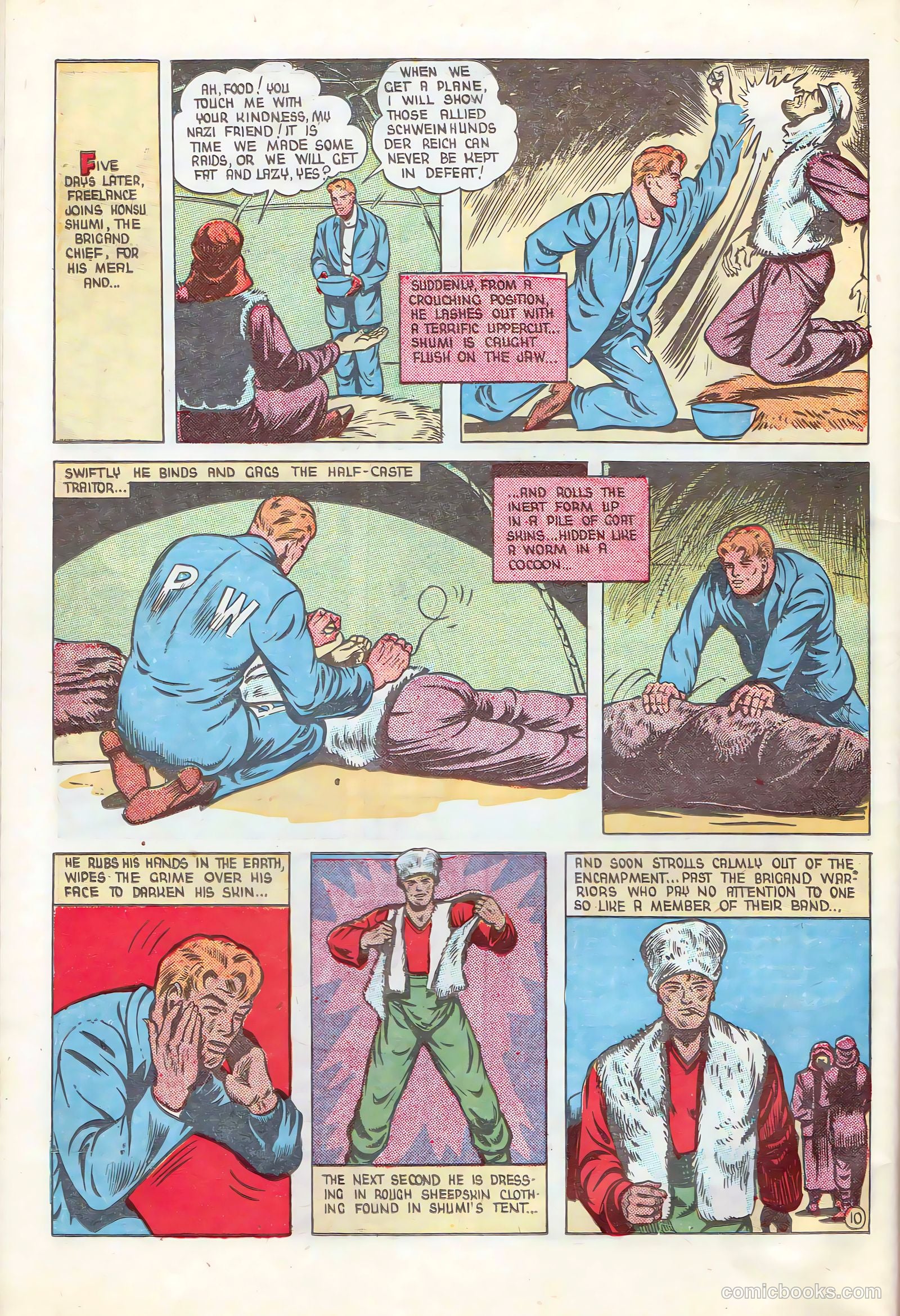 Freelance Comics #31 (1946) — page 56 of 60