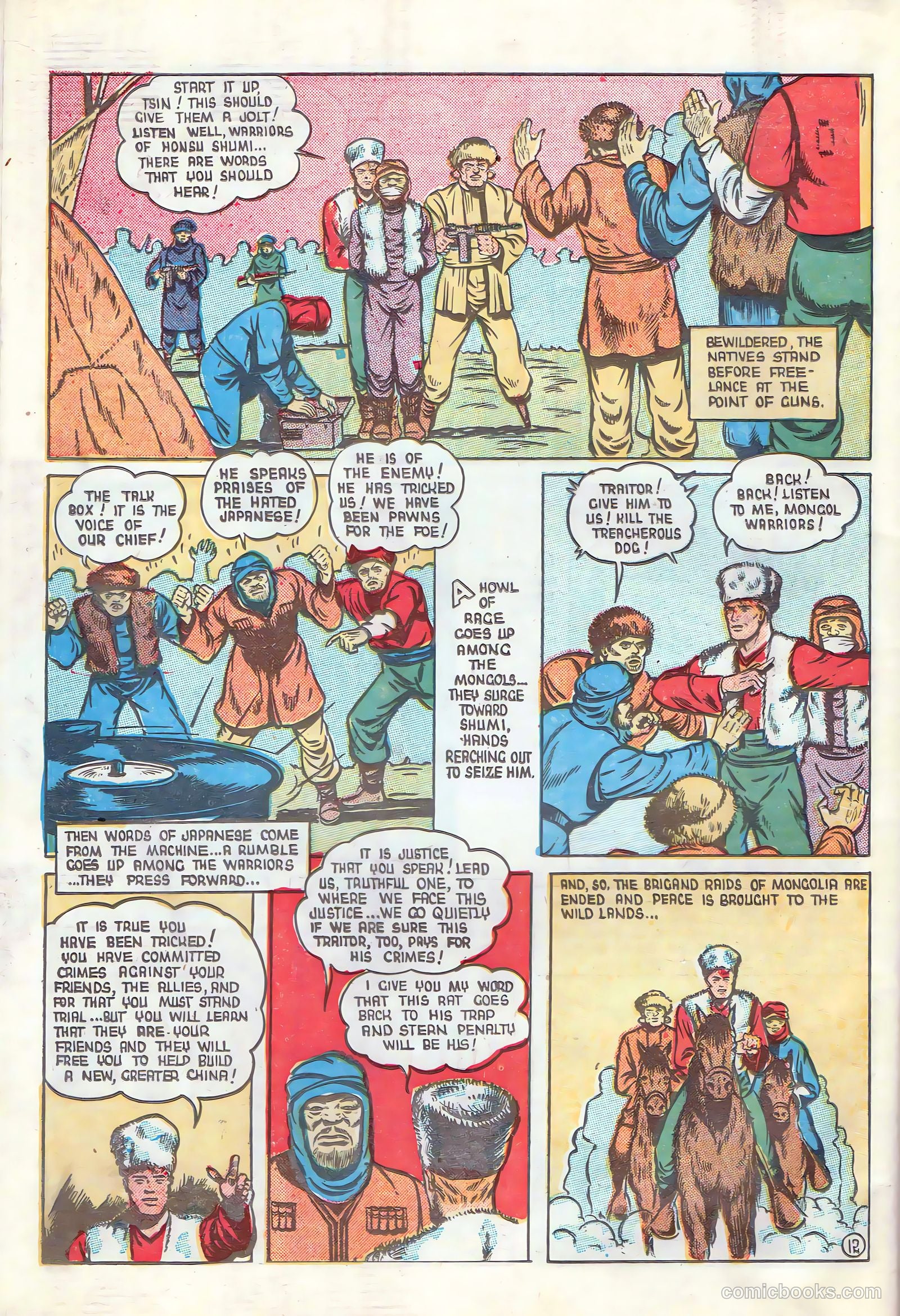 Freelance Comics #31 (1946) — page 58 of 60