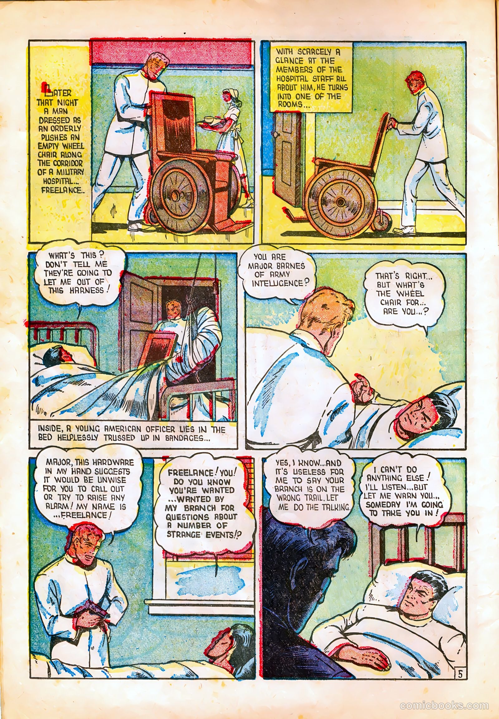 Freelance Comics #33 (1946) — page 8 of 52