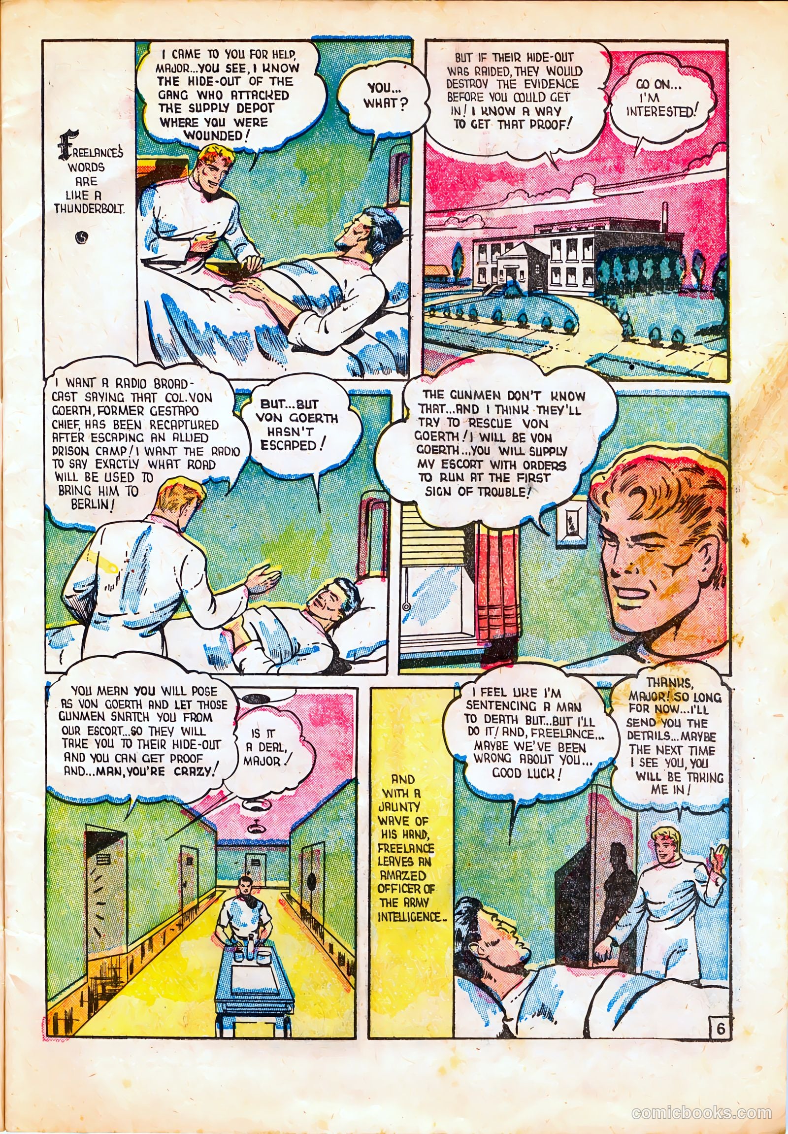 Freelance Comics #33 (1946) — page 9 of 52
