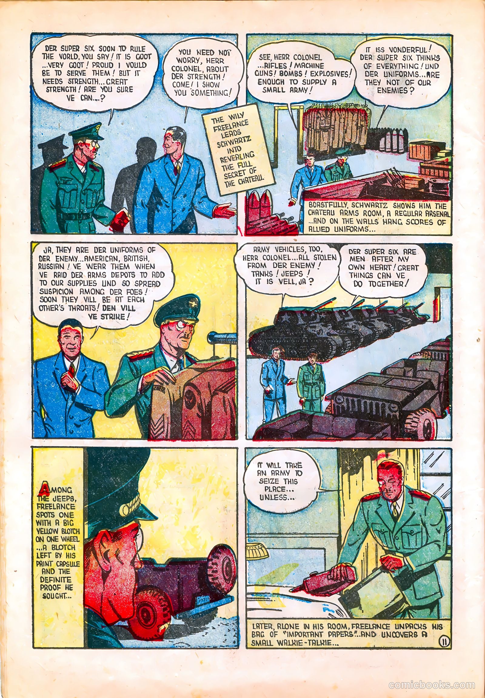 Freelance Comics #33 (1946) — page 14 of 52