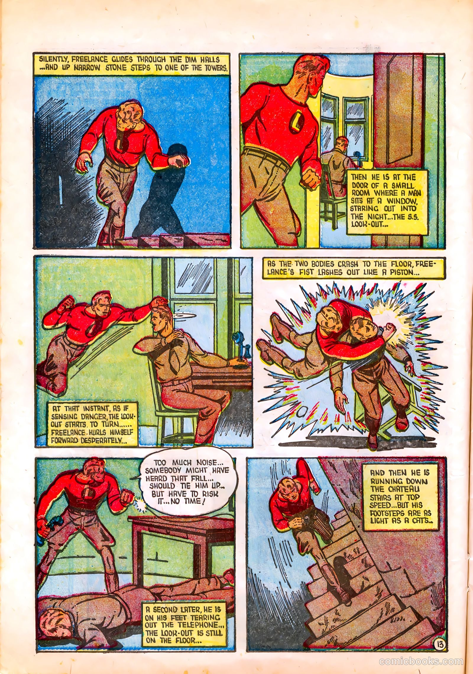Freelance Comics #33 (1946) — page 16 of 52