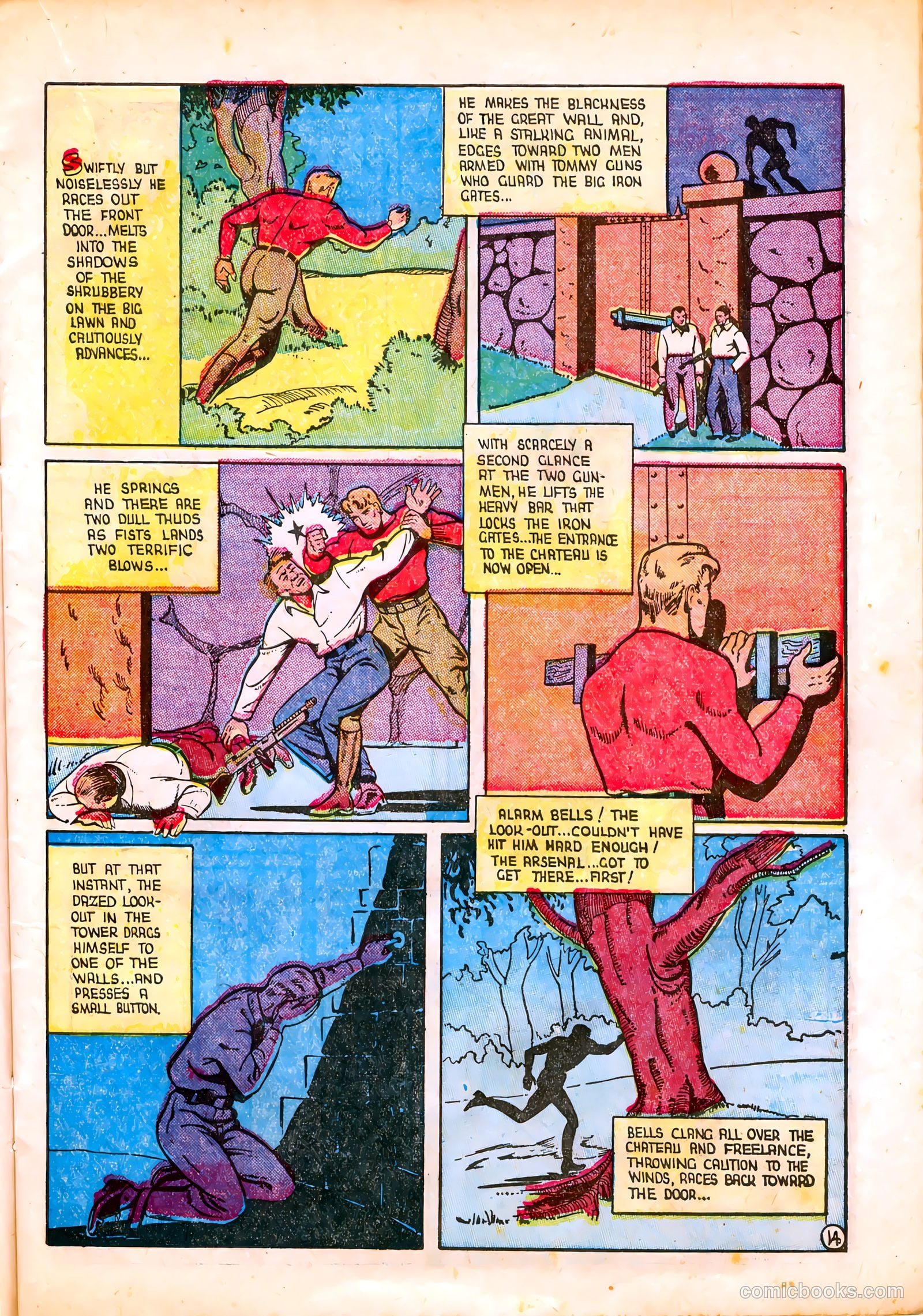 Freelance Comics #33 (1946) — page 17 of 52