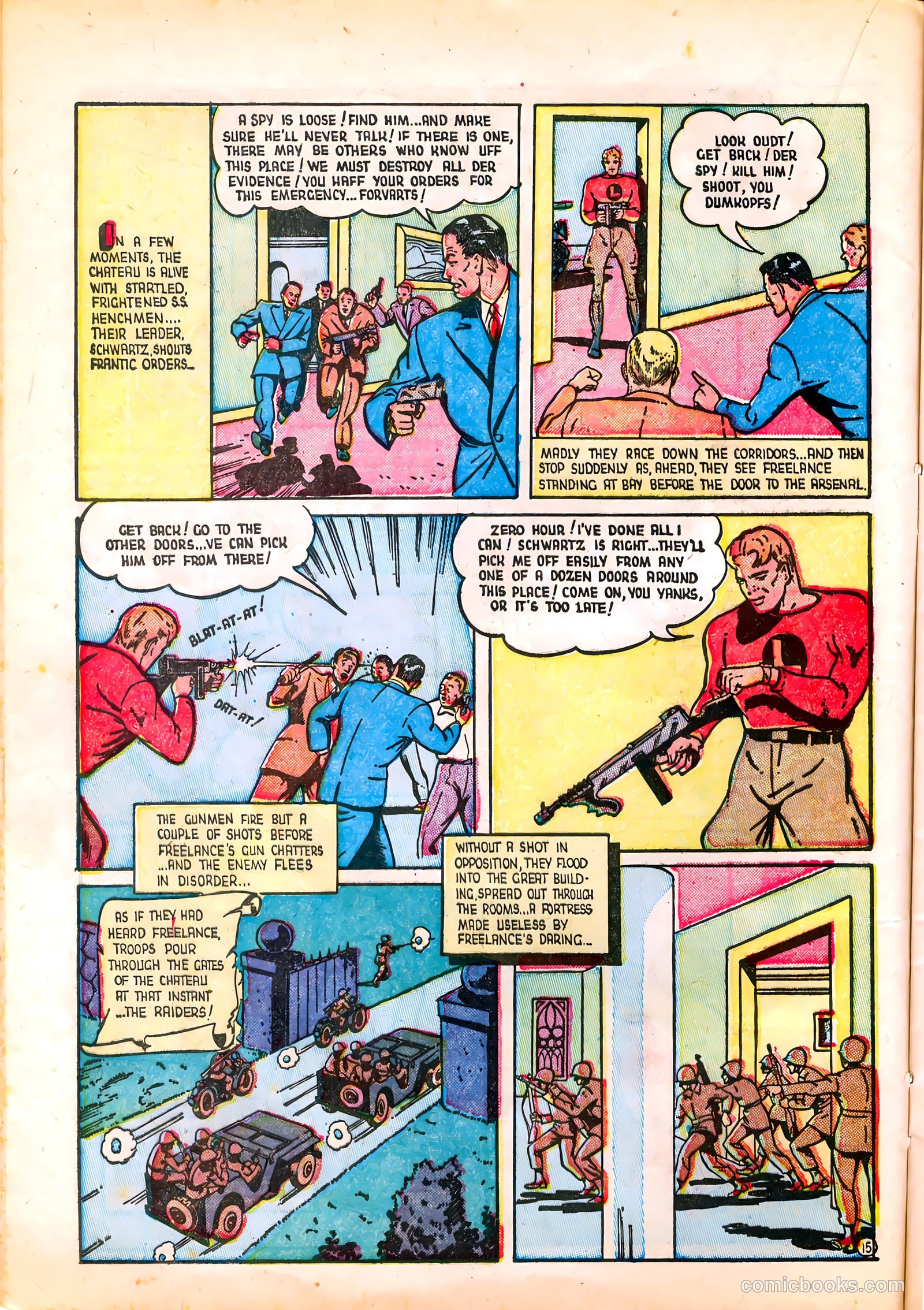 Freelance Comics #33 (1946) — page 18 of 52