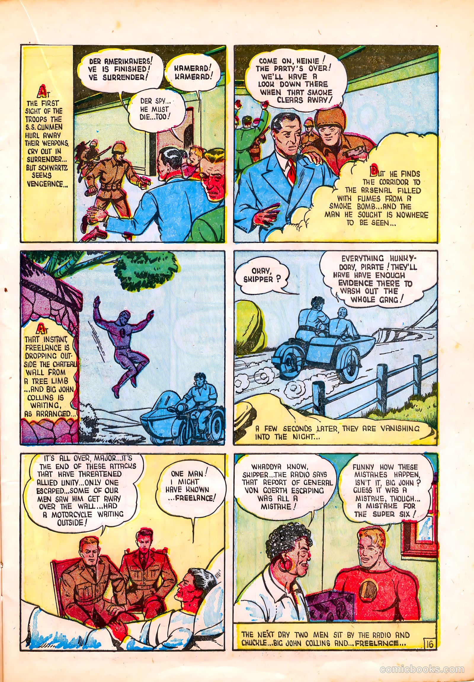 Freelance Comics #33 (1946) — page 19 of 52
