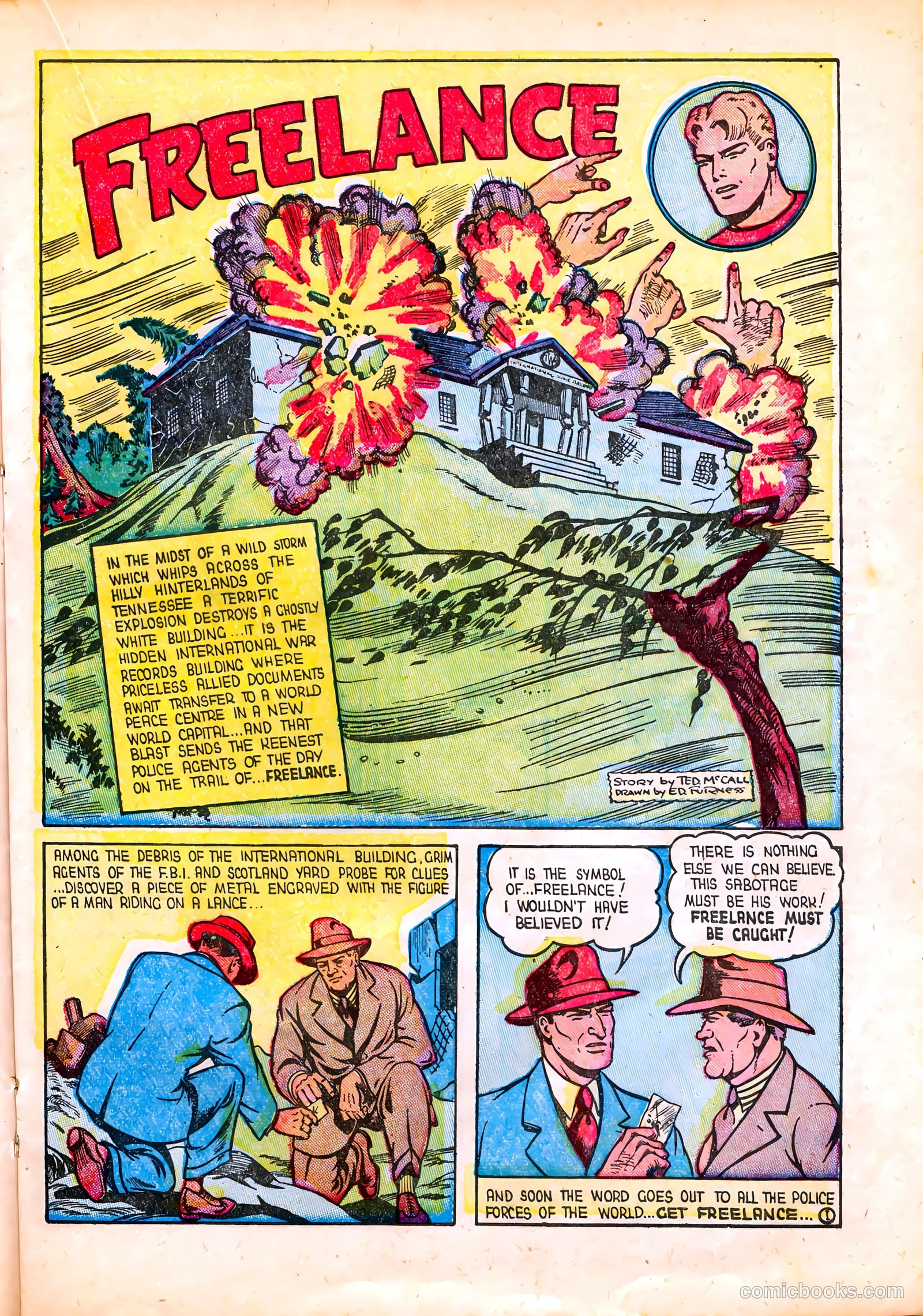 Freelance Comics #33 (1946) — page 23 of 52