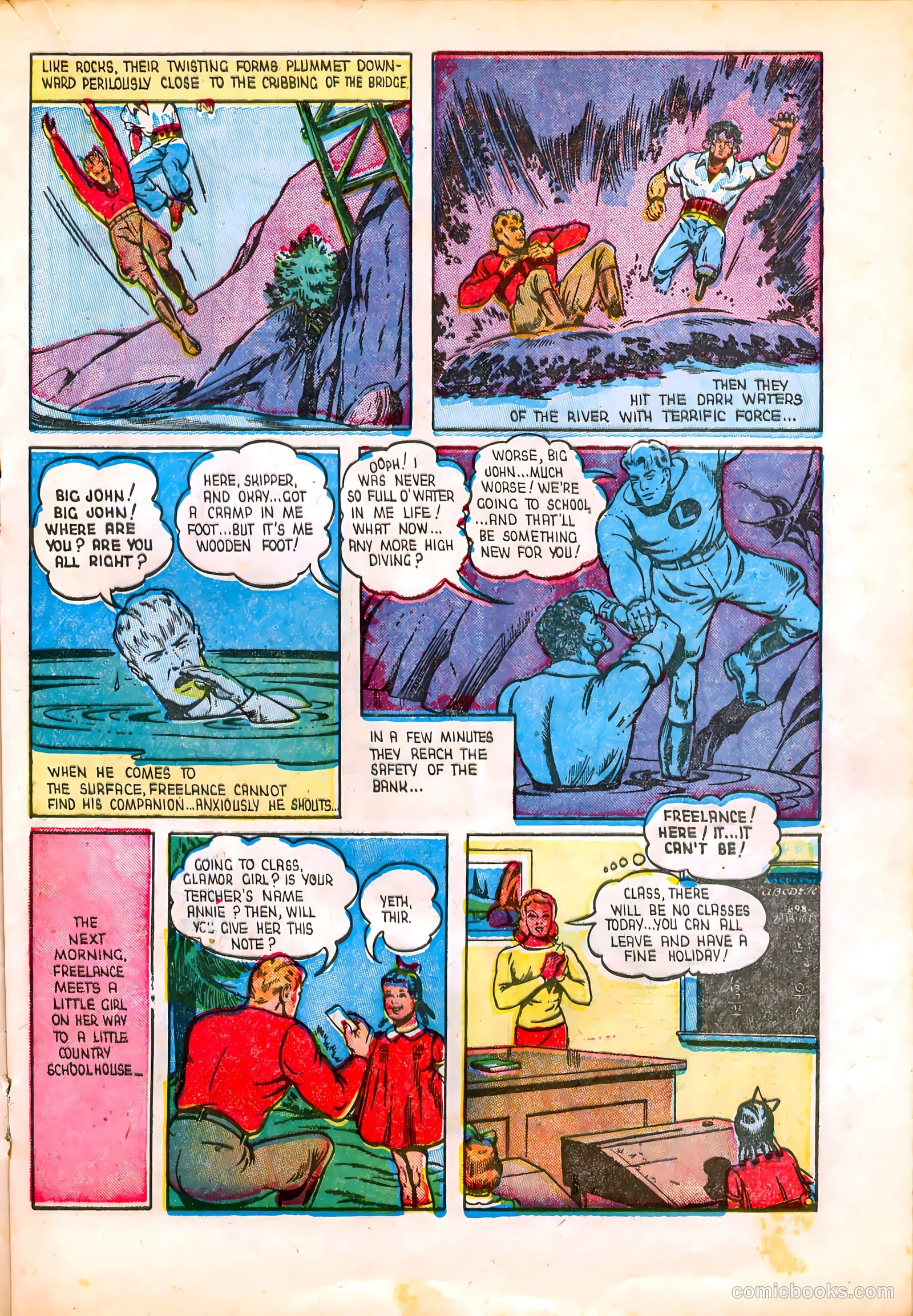 Freelance Comics #33 (1946) — page 25 of 52