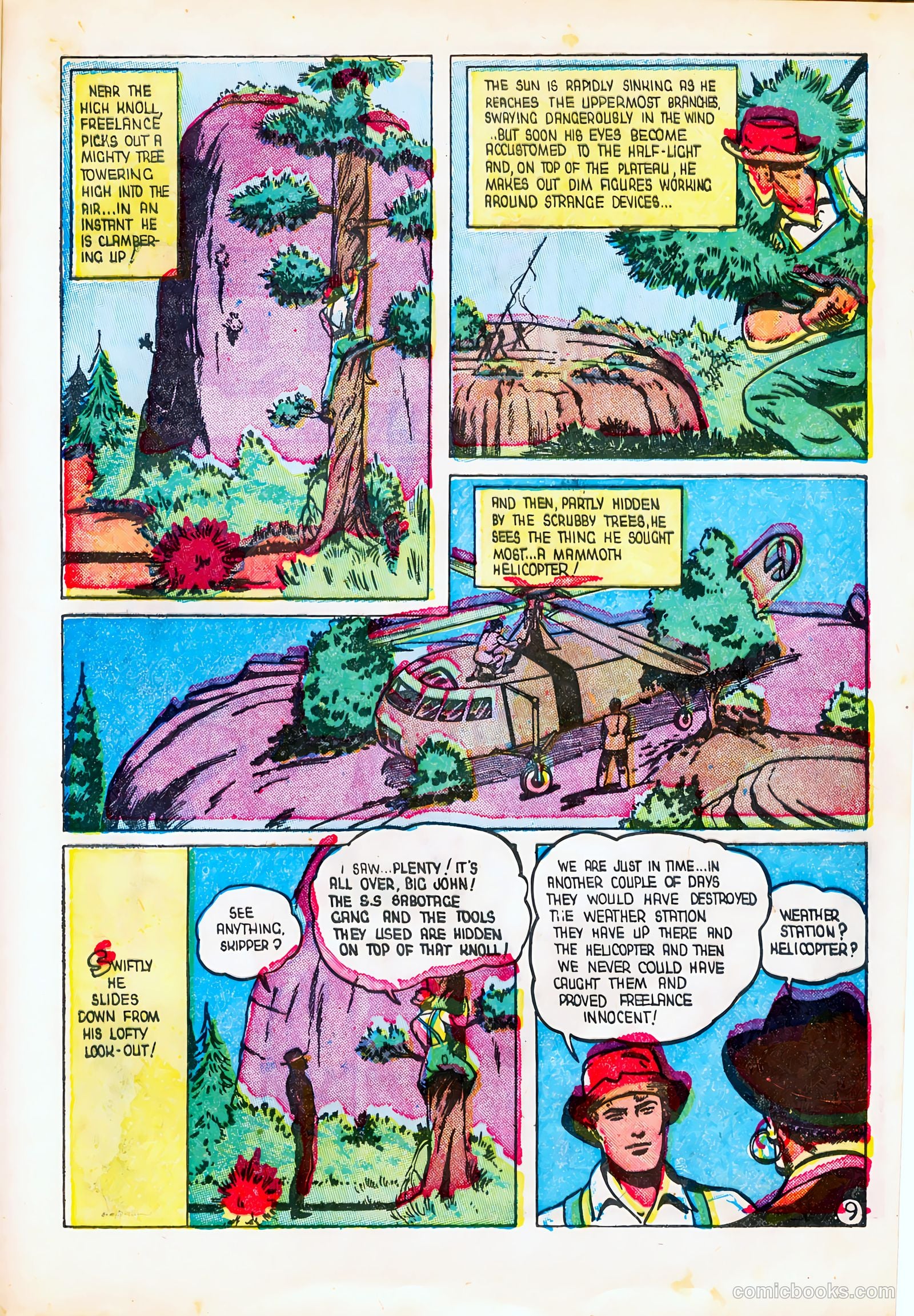 Freelance Comics #33 (1946) — page 31 of 52