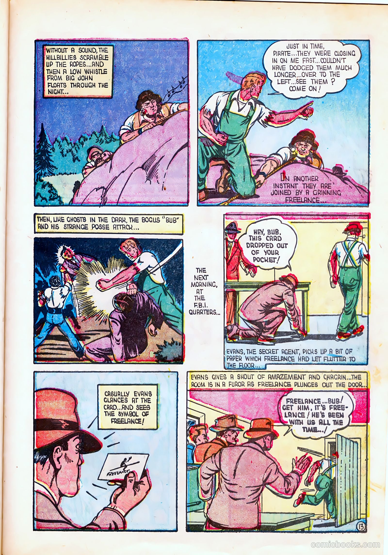 Freelance Comics #33 (1946) — page 35 of 52
