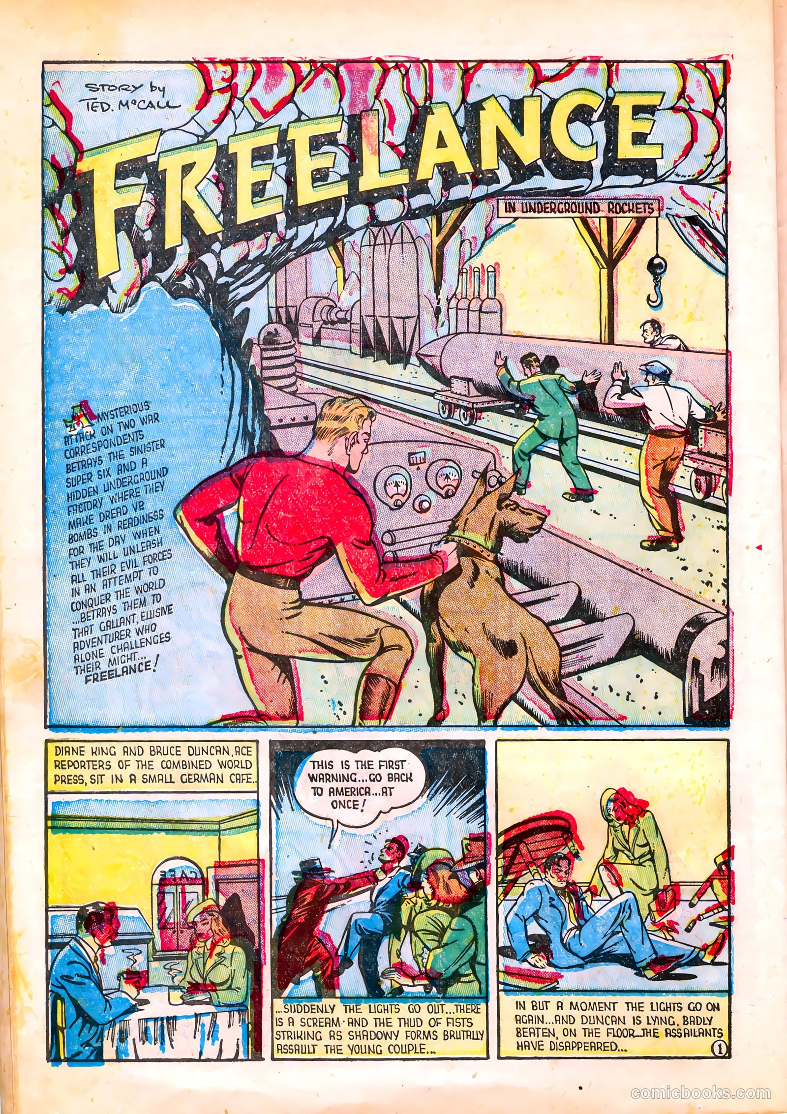 Freelance Comics #33 (1946) — page 38 of 52