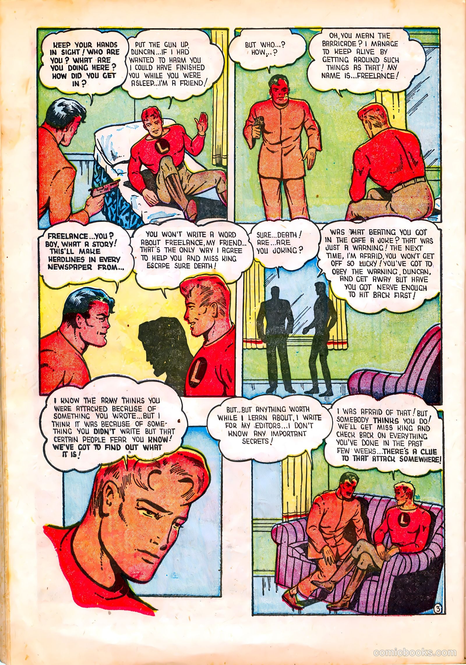 Freelance Comics #33 (1946) — page 40 of 52