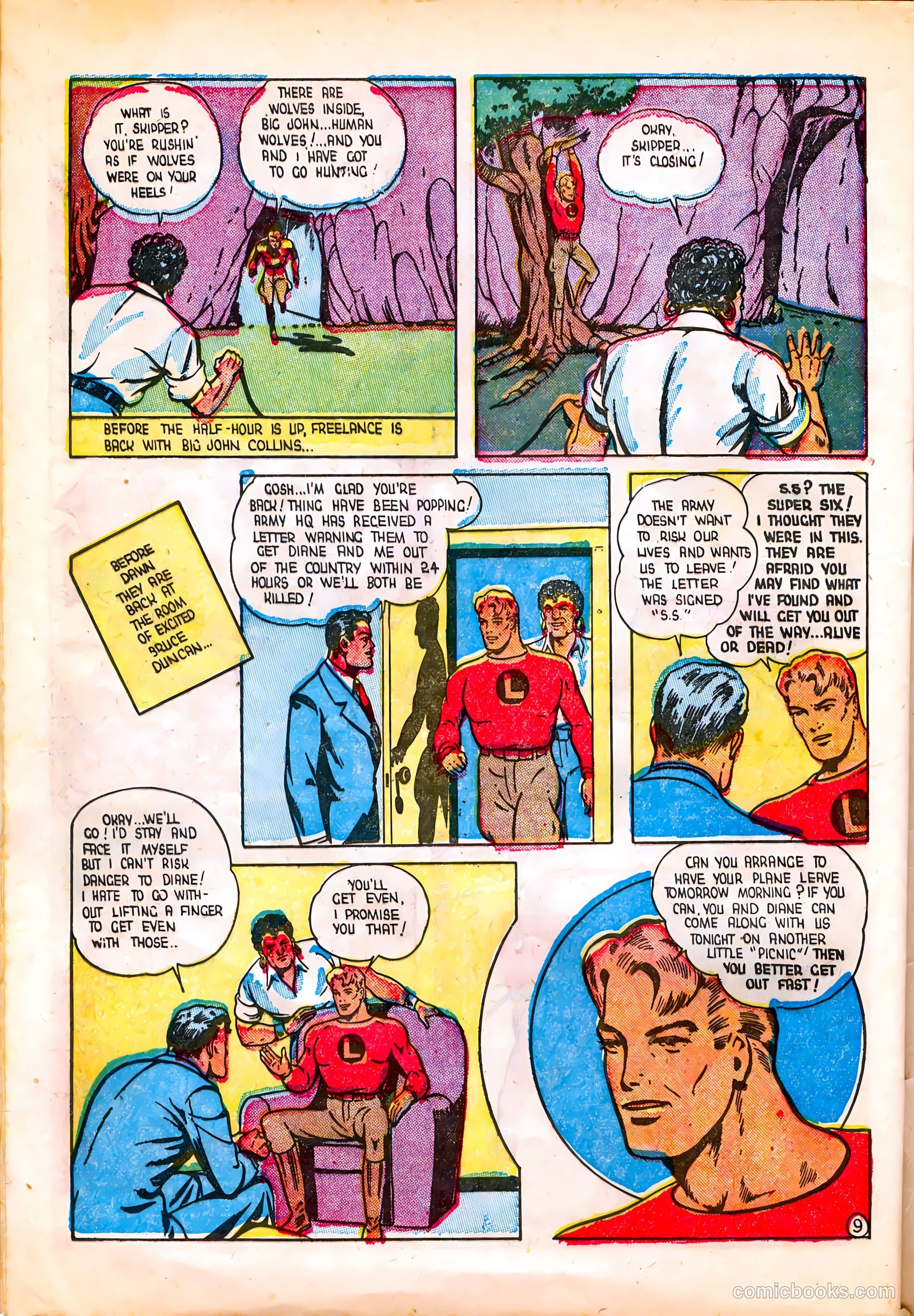Freelance Comics #33 (1946) — page 46 of 52