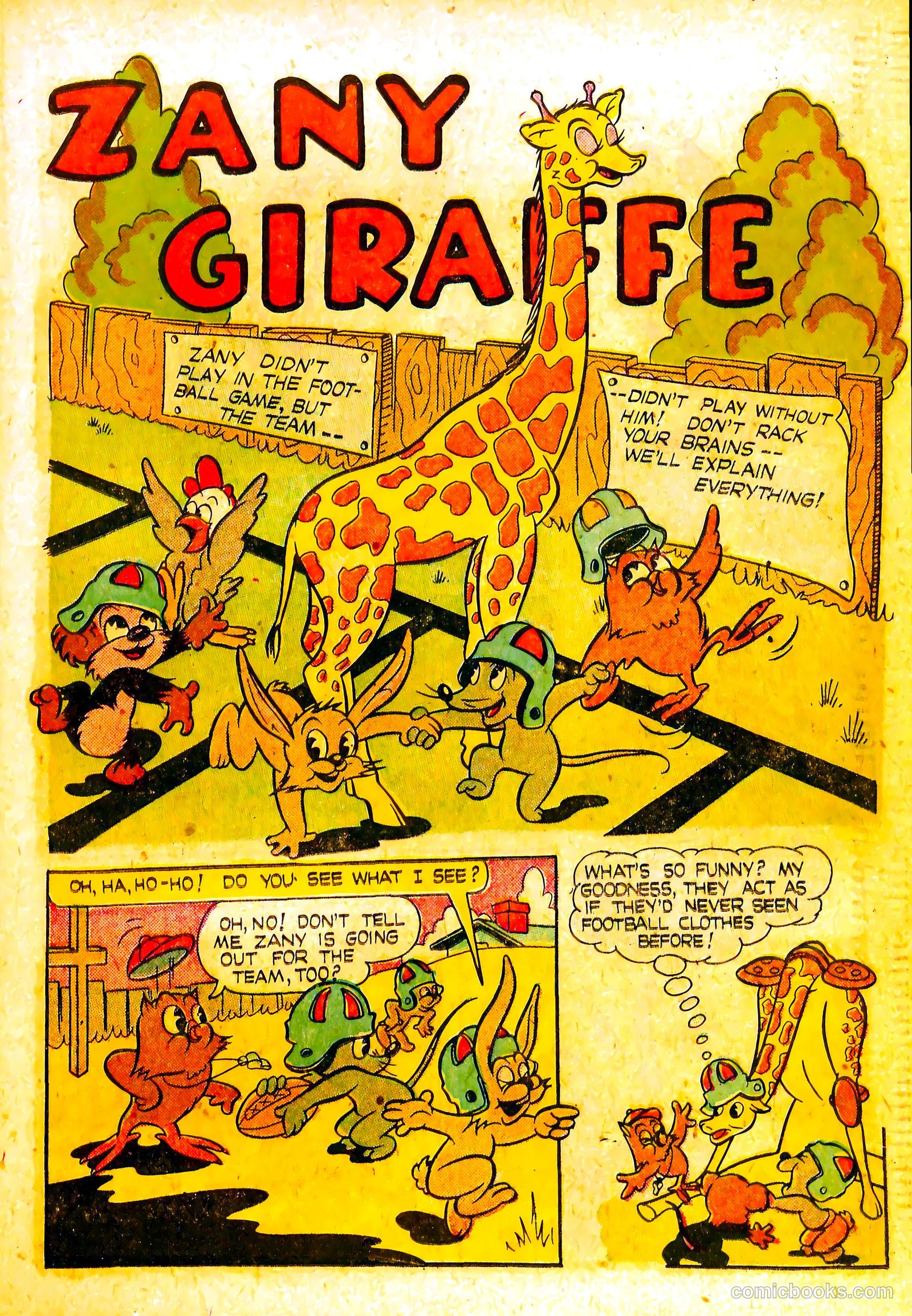 Frisky Animals #44 (1951) — page 19 of 36