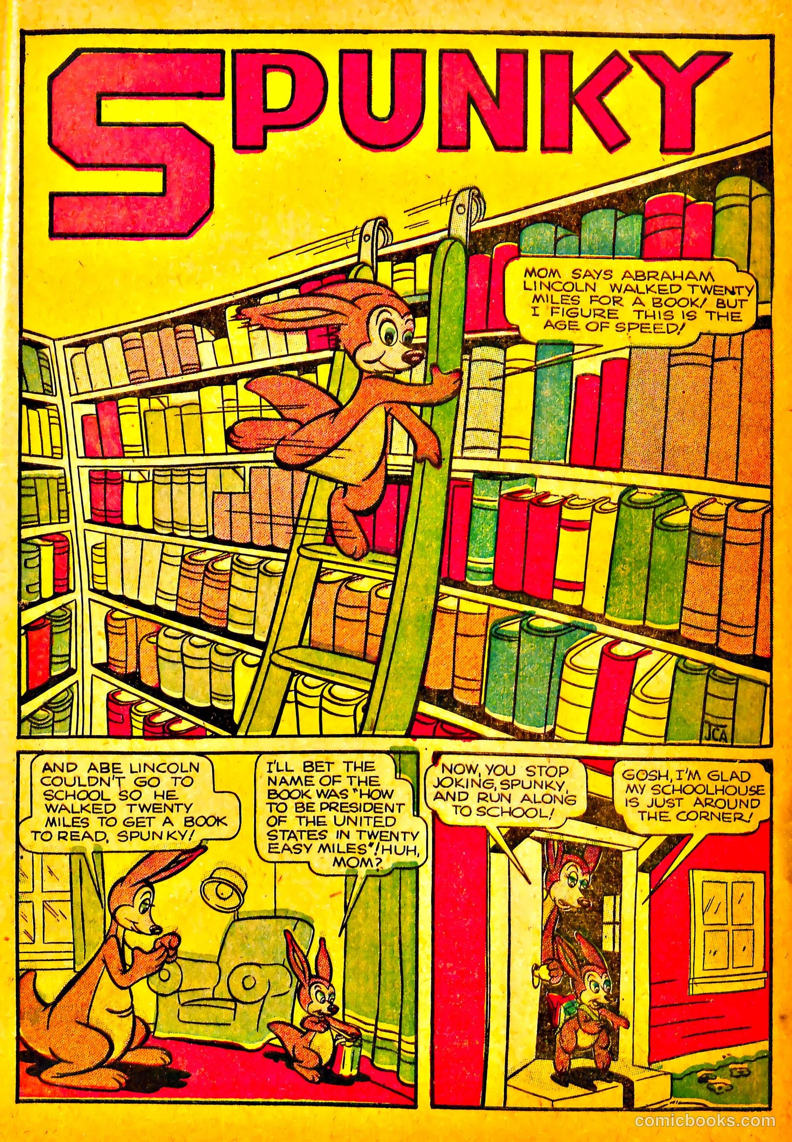 Frisky Animals #45 (1951) — page 22 of 36