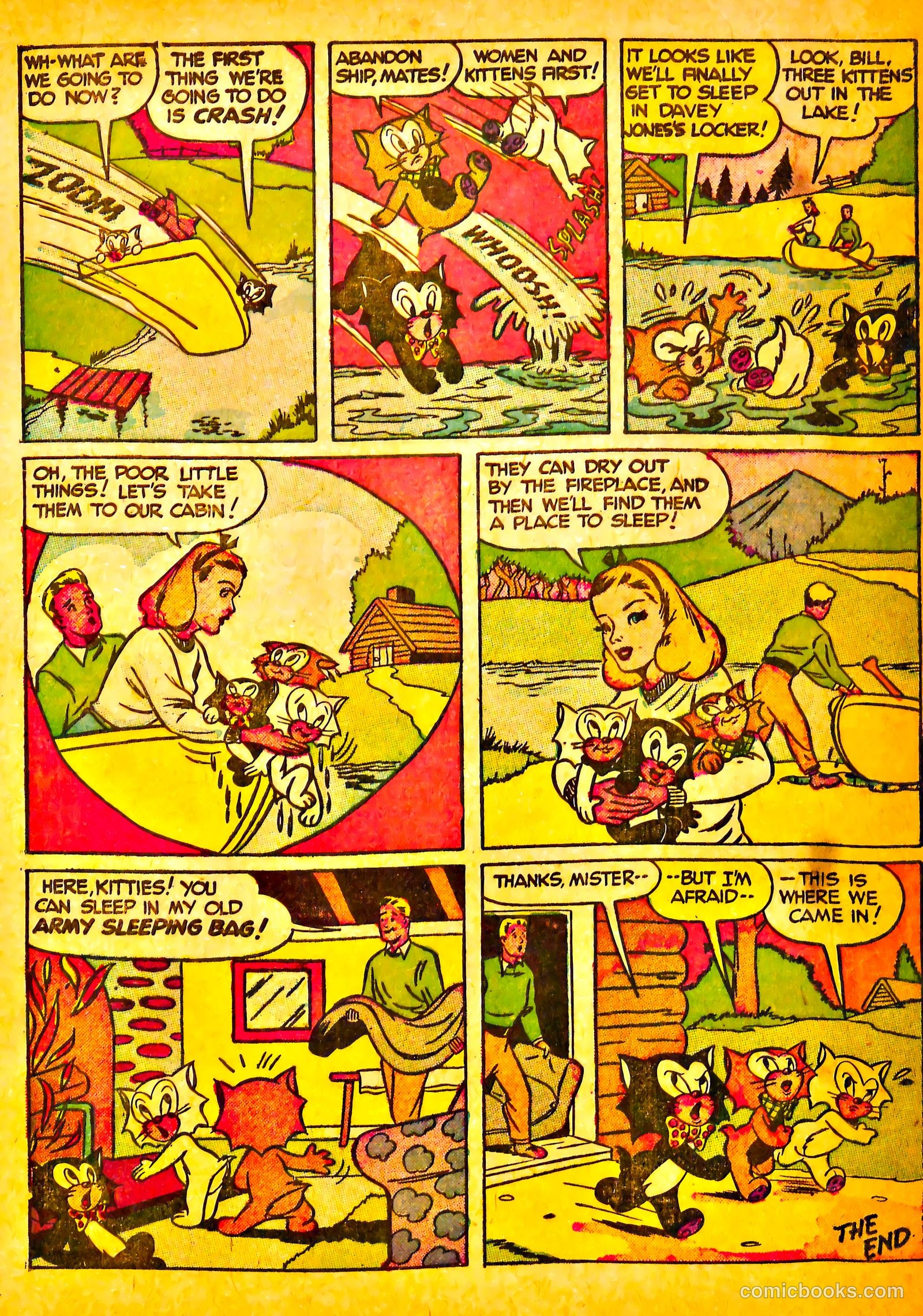 Frisky Animals #45 (1951) — page 34 of 36