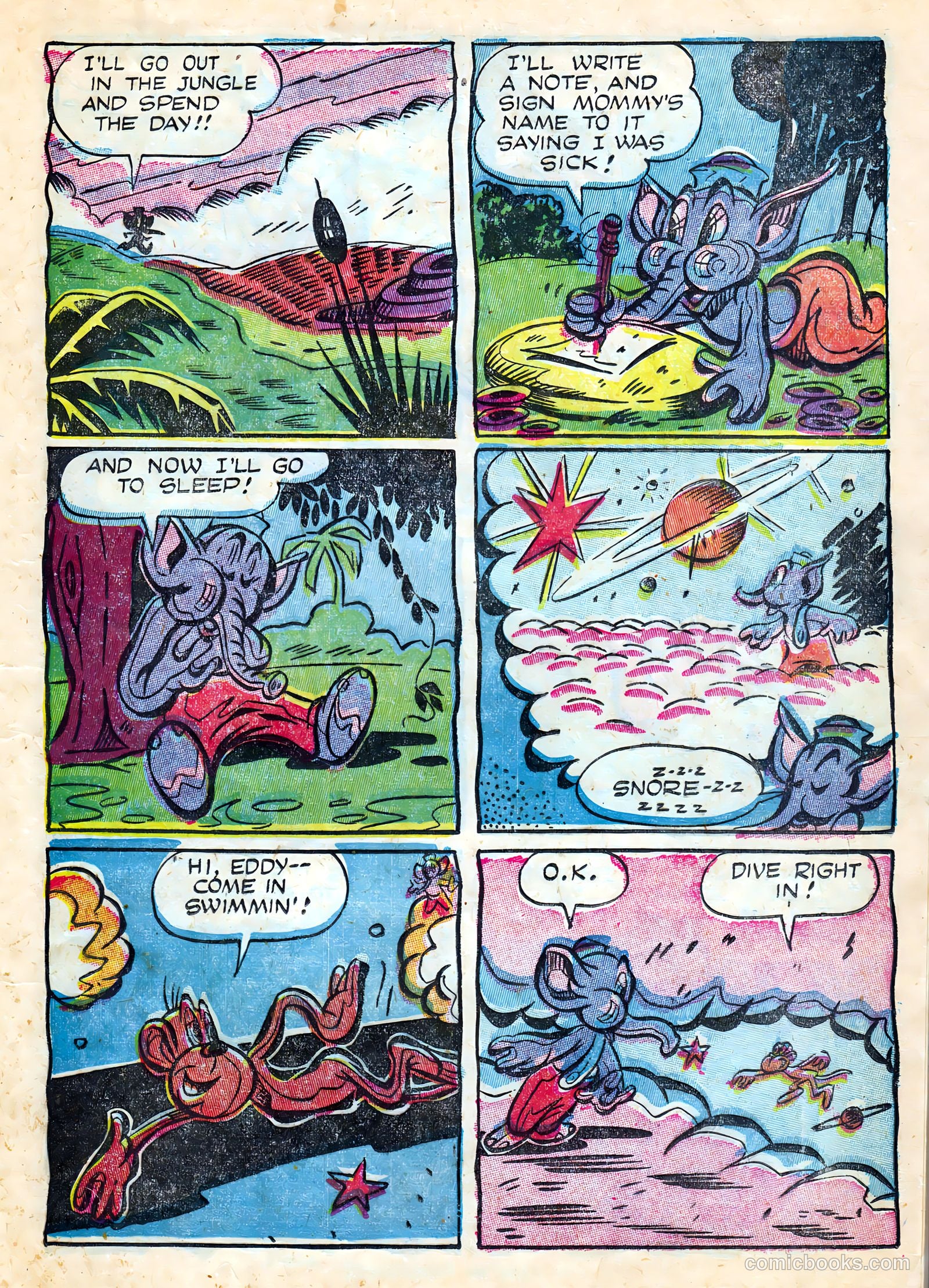 Frisky Animals #47 (1951) — page 7 of 36
