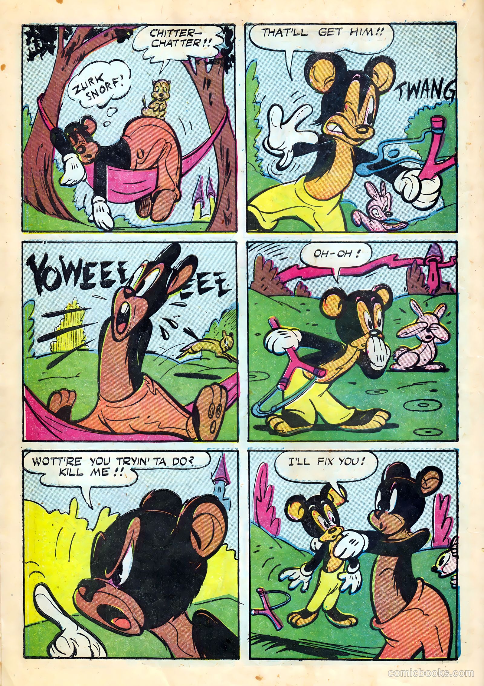 Frisky Animals #47 (1951) — page 18 of 36