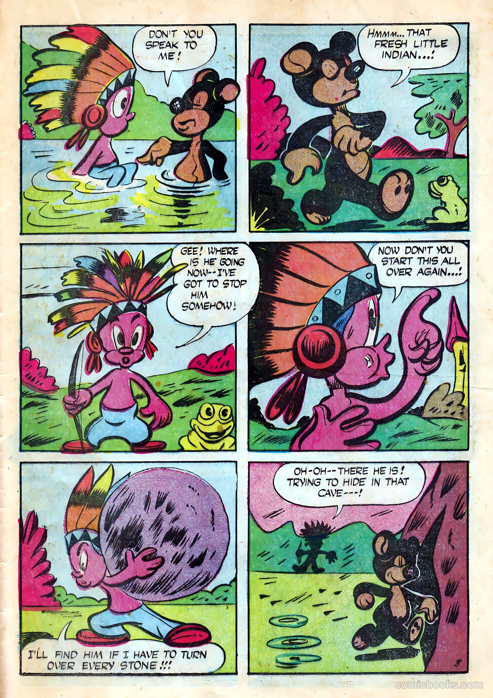 Frisky Animals #47 (1951) — page 33 of 36