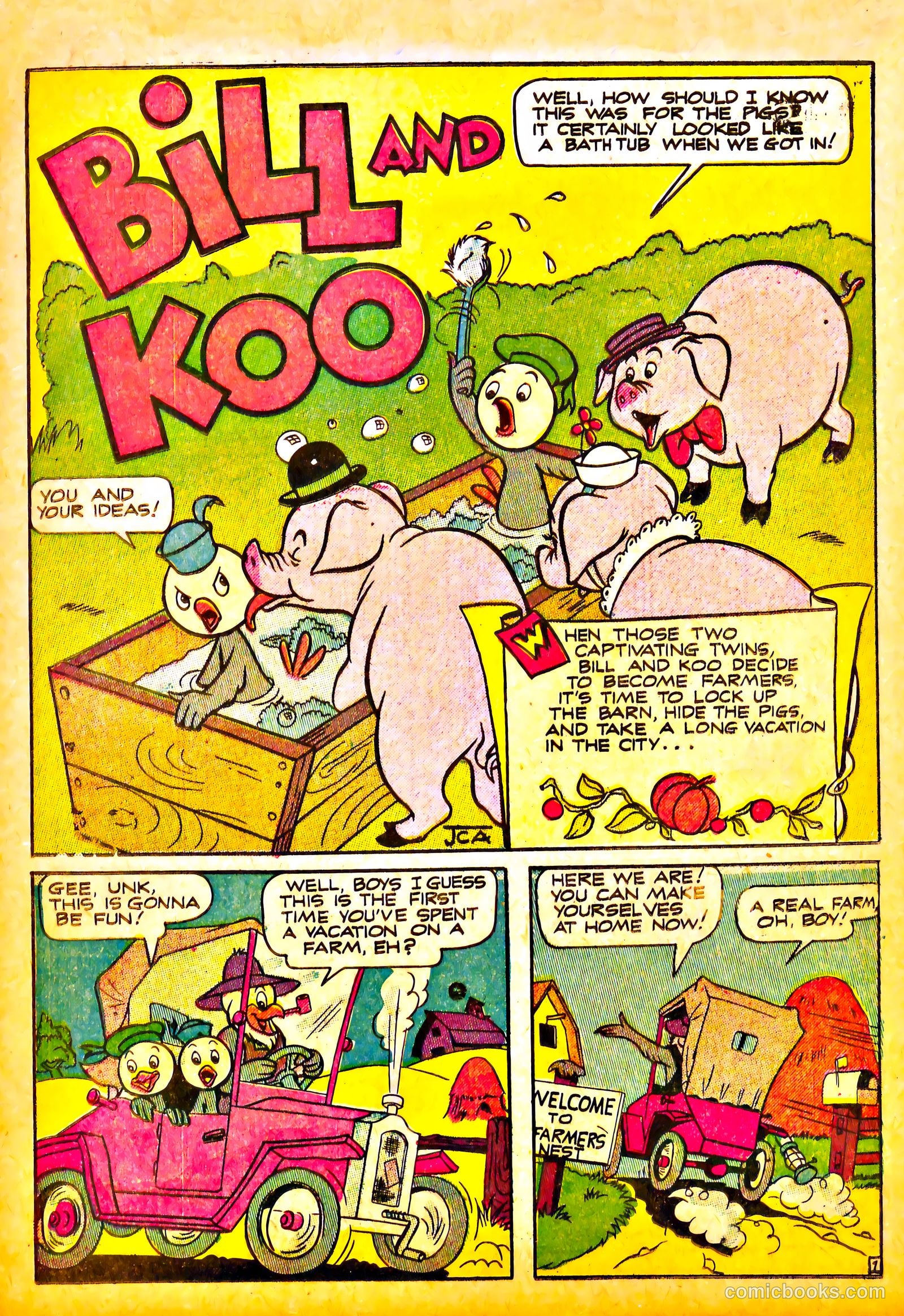 Frisky Animals #49 (1952) — page 3 of 36