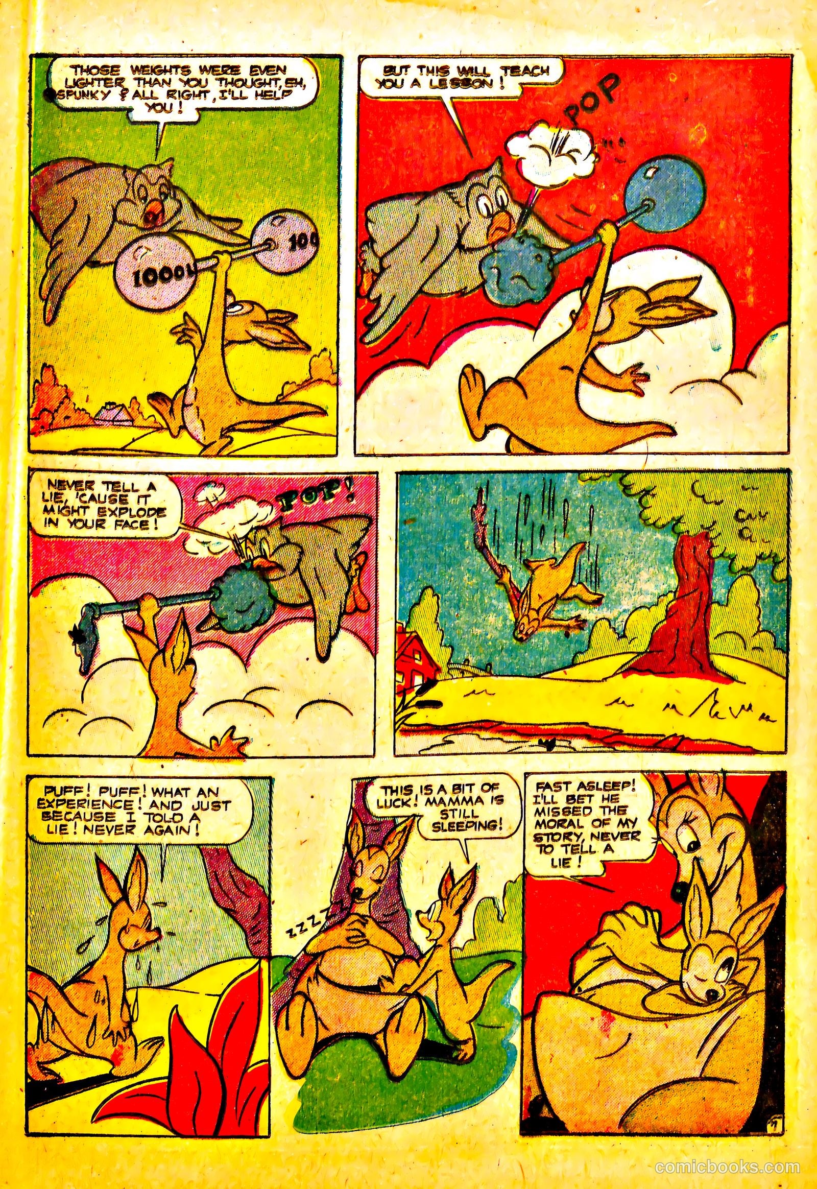 Frisky Animals #49 (1952) — page 32 of 36