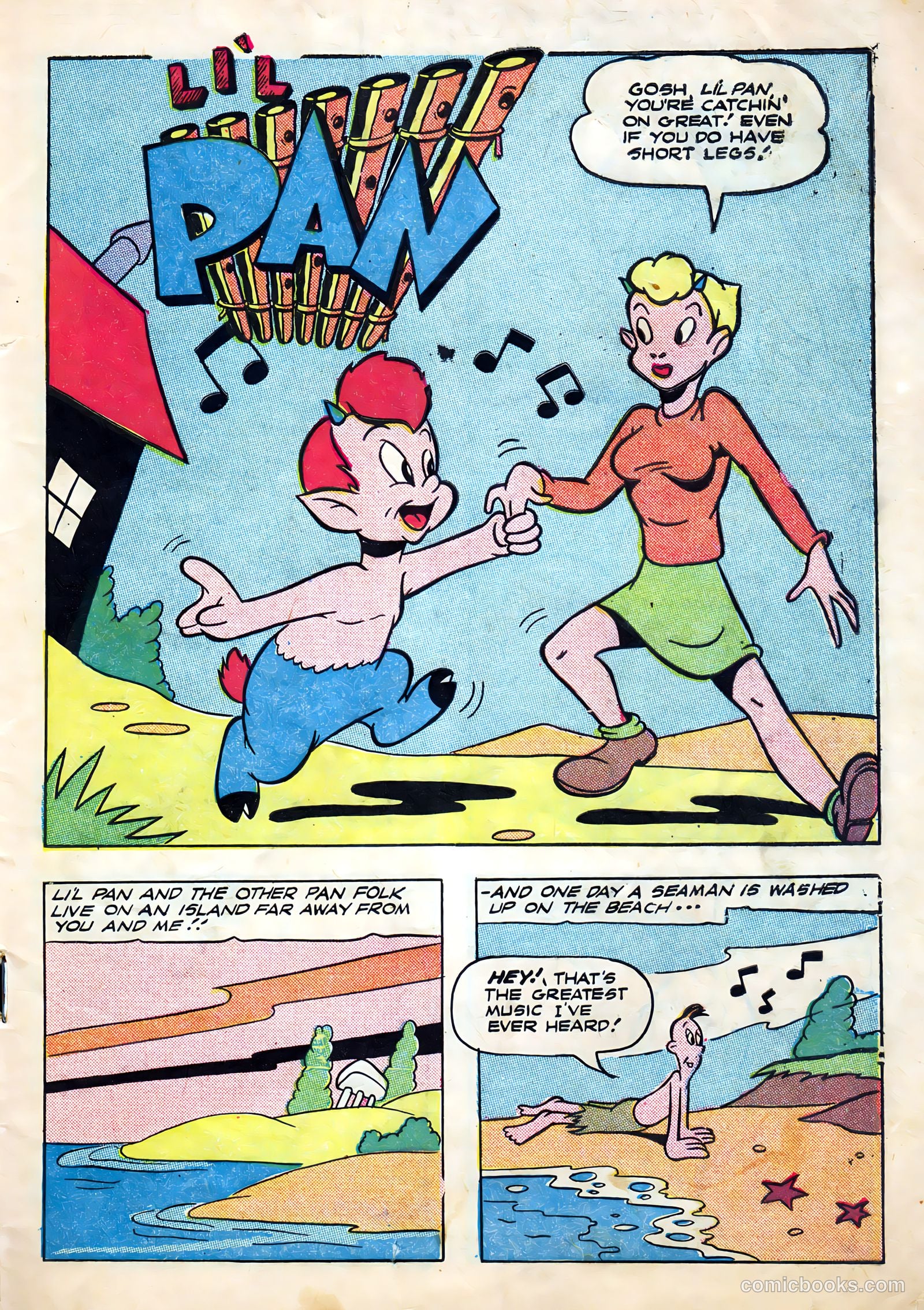 Frisky Animals #50 (1952) — page 3 of 37